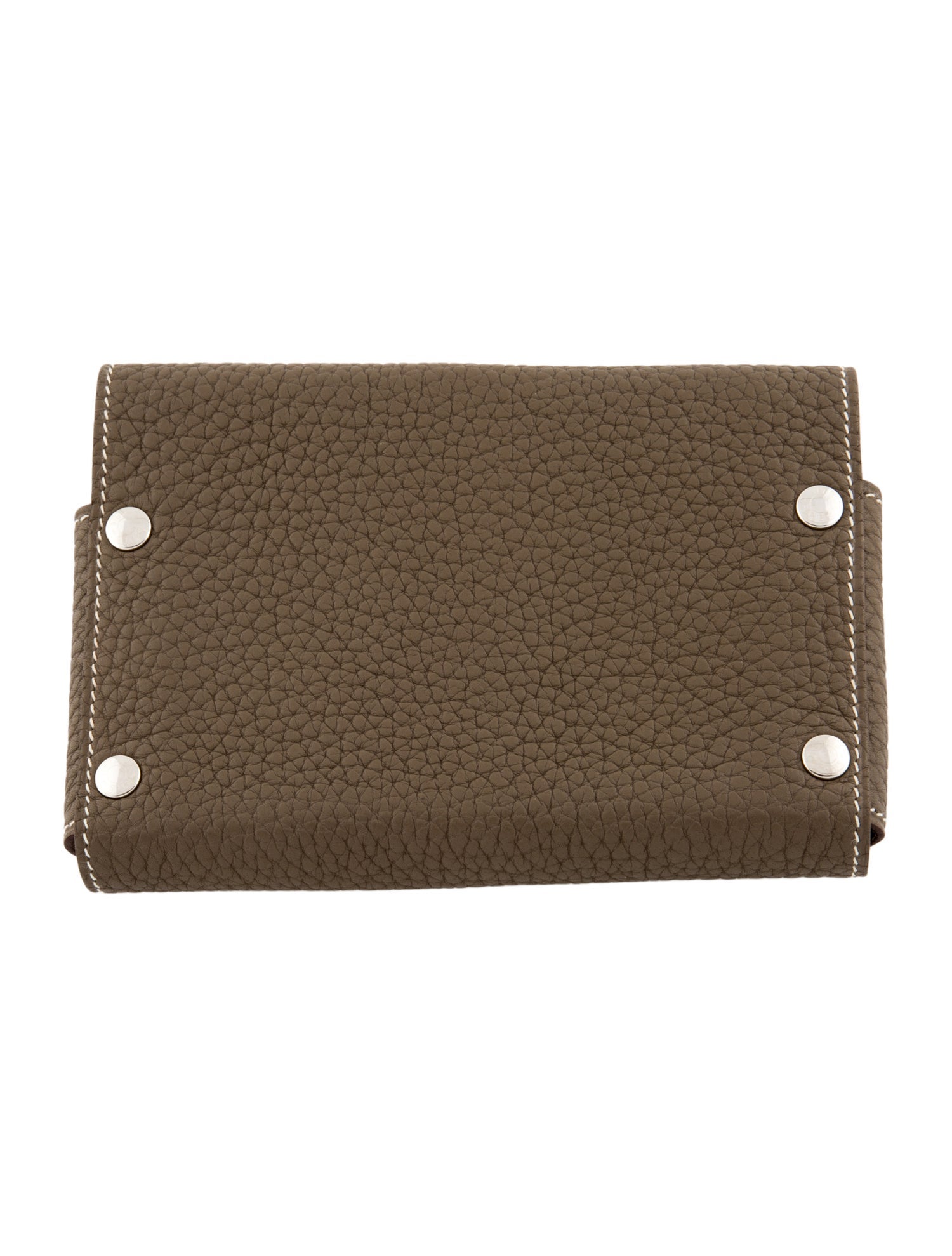 Hermès Clemence Mises et Relances Playing Card Case
