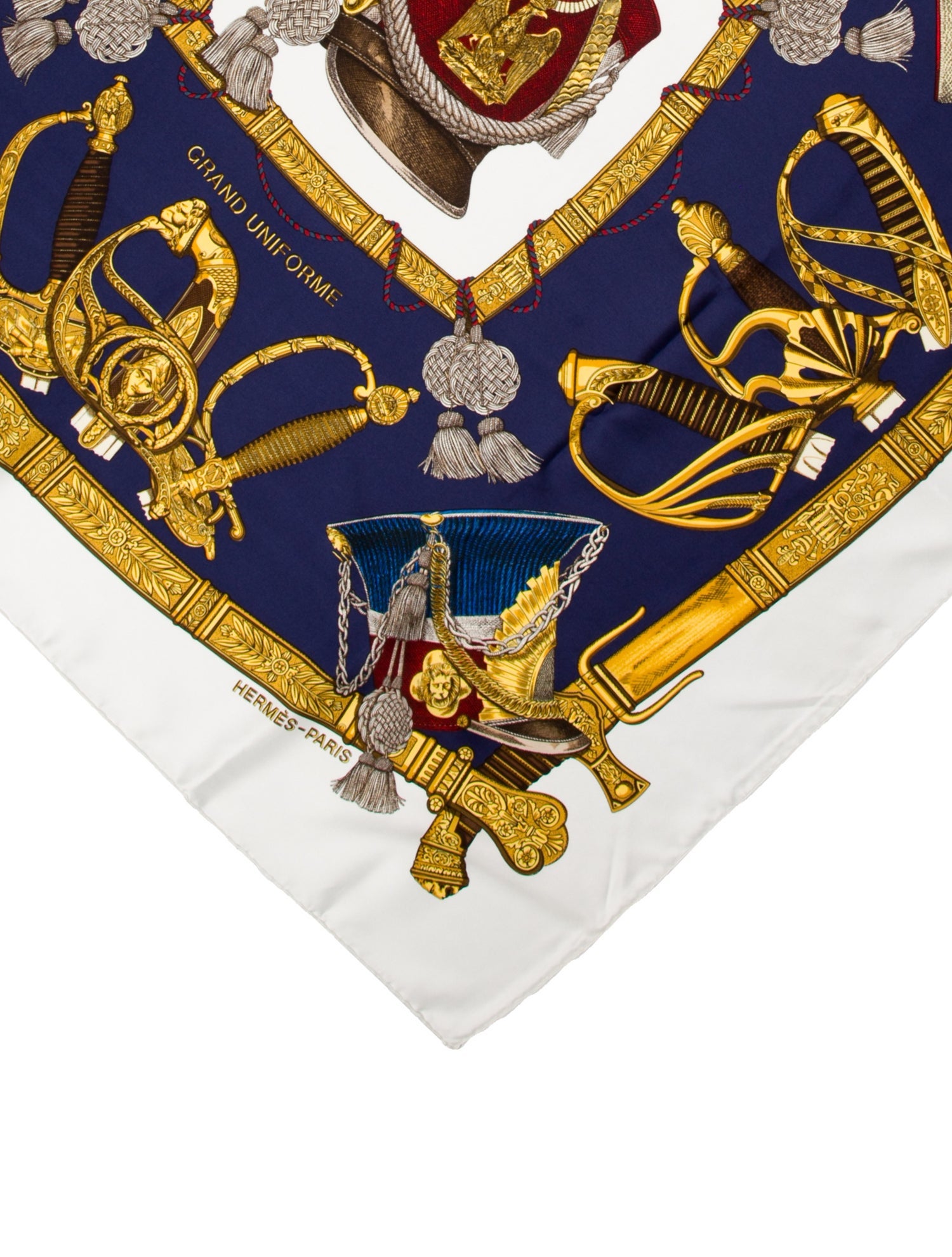 Hermès Grand Uniforme Silk Scarf