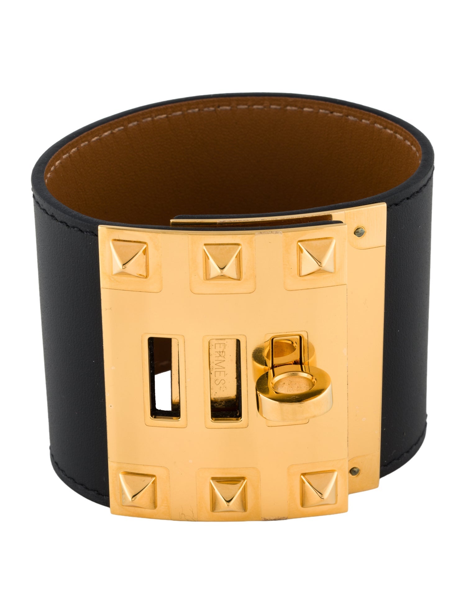 Hermès Leather Kelly Extreme Wrap Bracelet