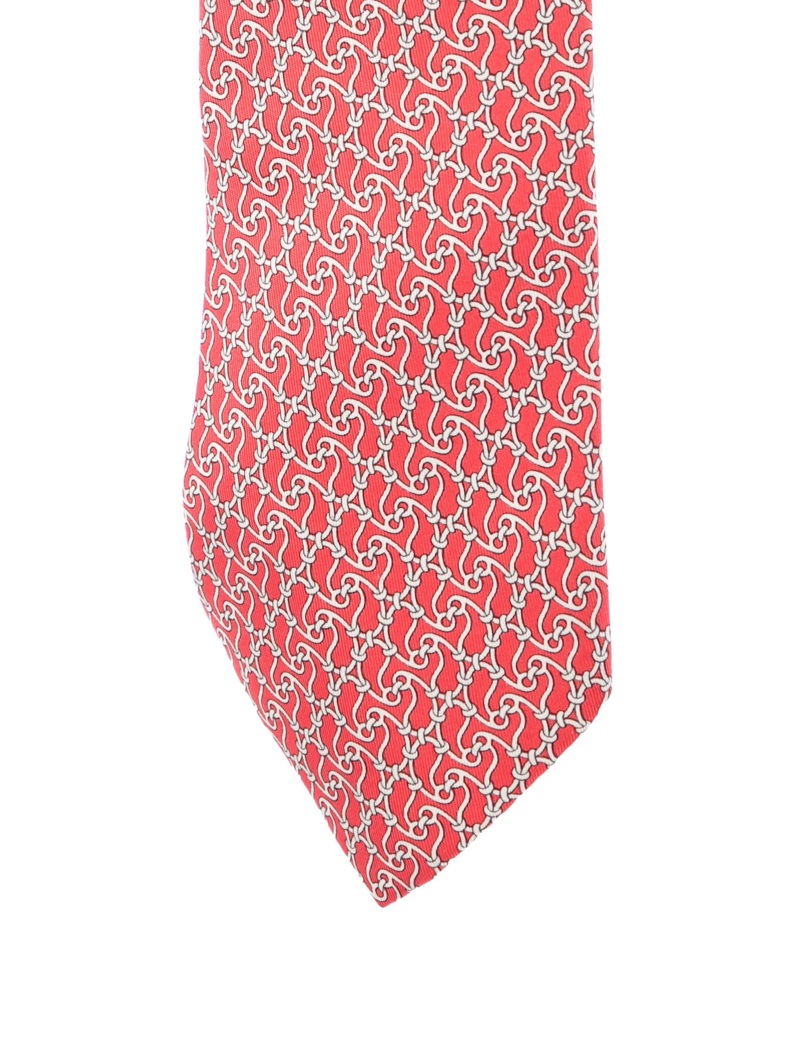 Hermès Silk Pattern Tie