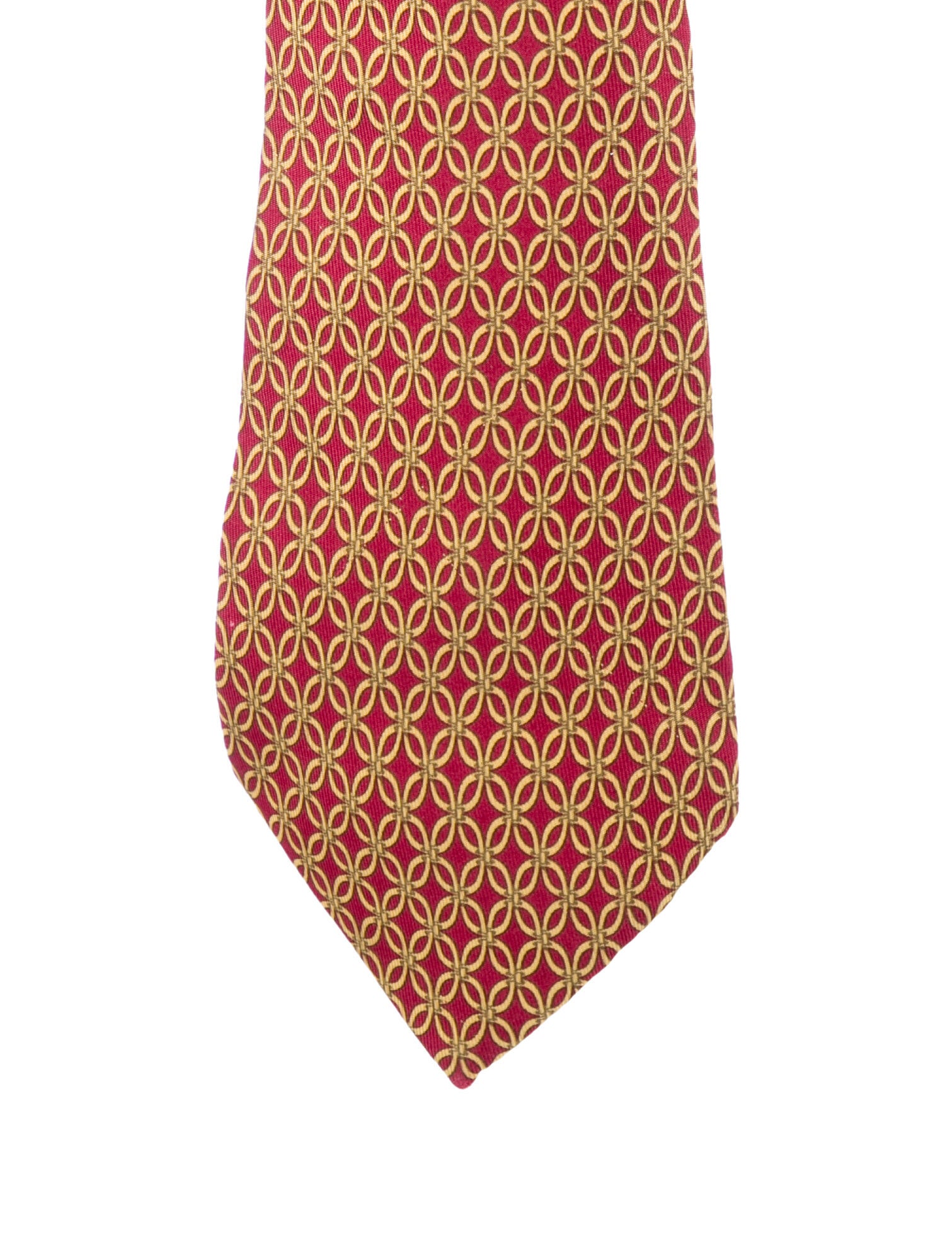 Hermès Silk Pattern Tie