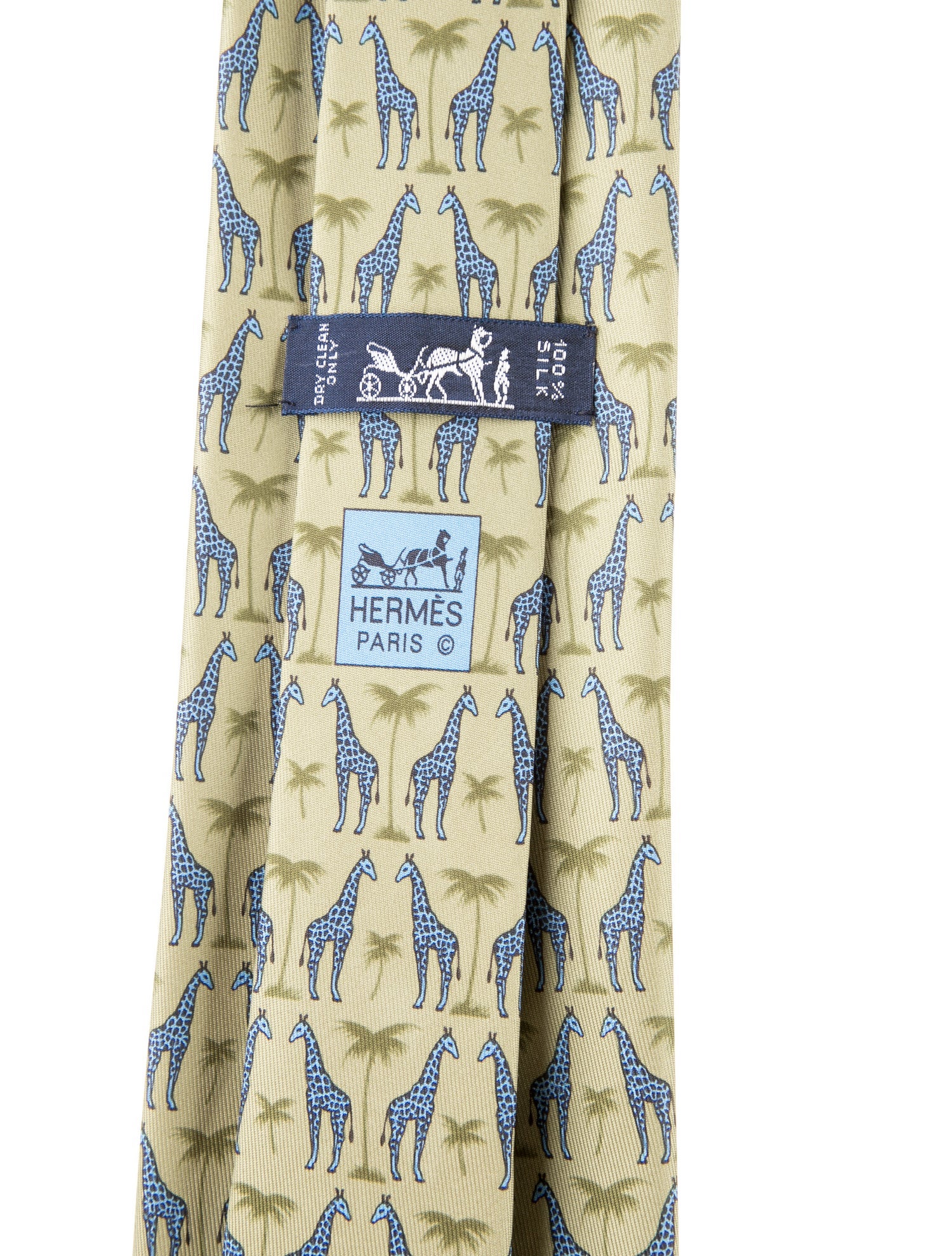 Hermès Silk Pattern Tie