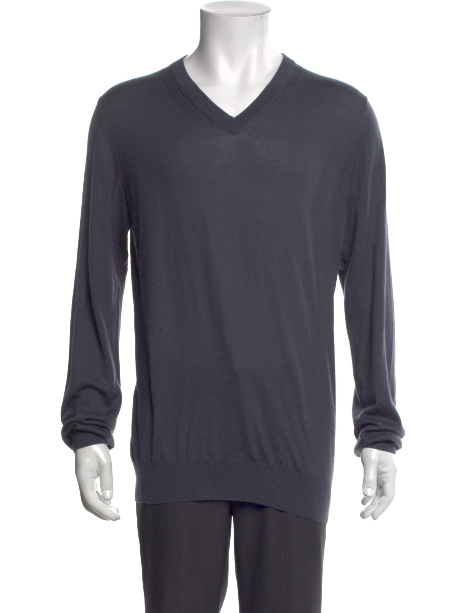 Hermès Cashmere V-Neck Pullover