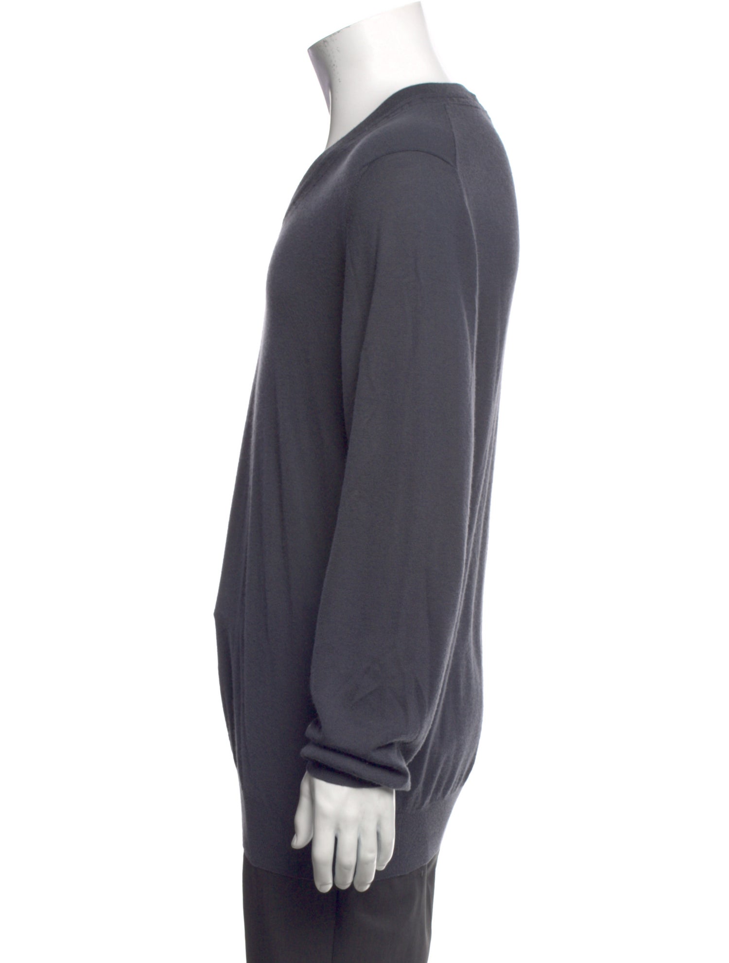 Hermès Cashmere V-Neck Pullover