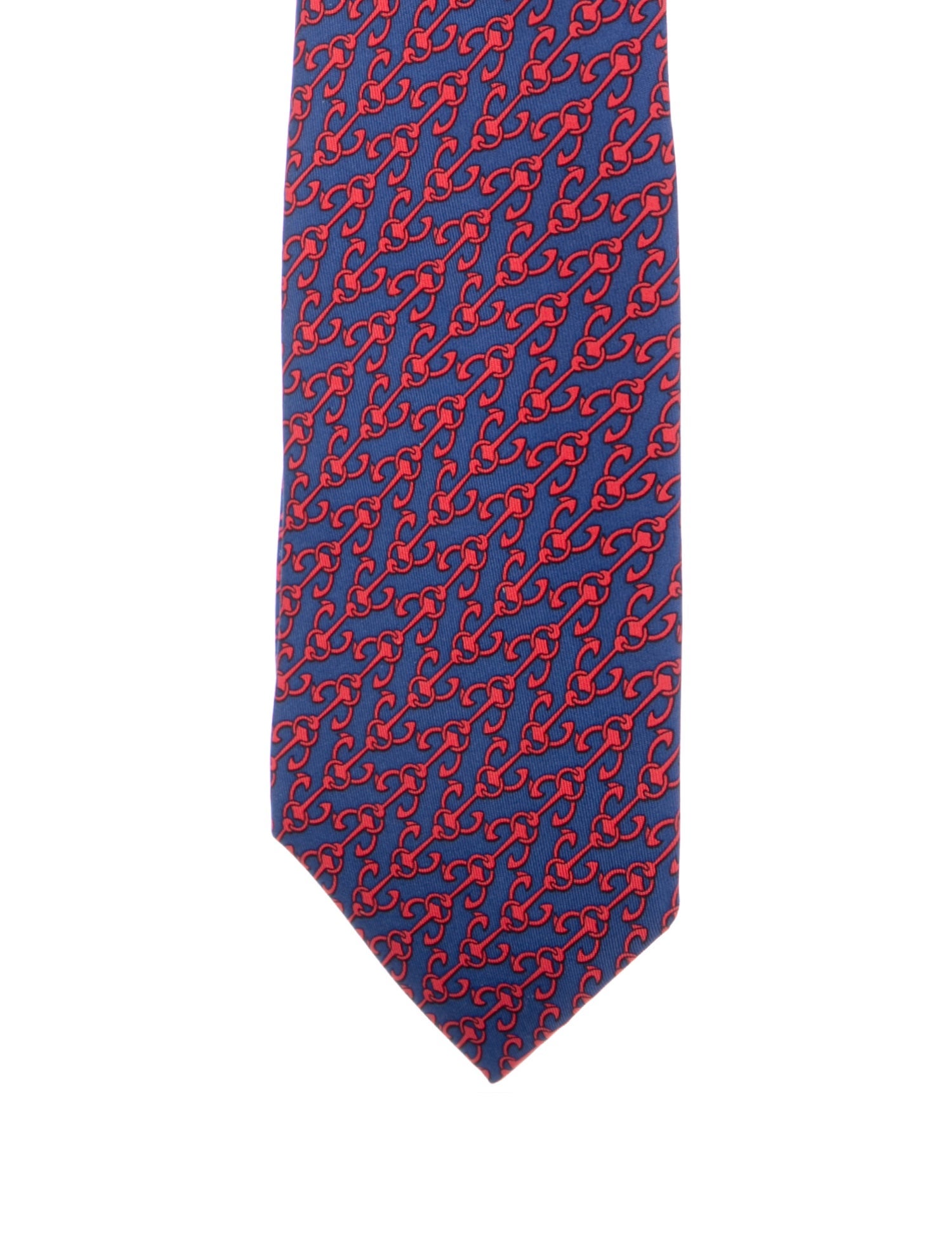 Hermès Patterned silk Tie