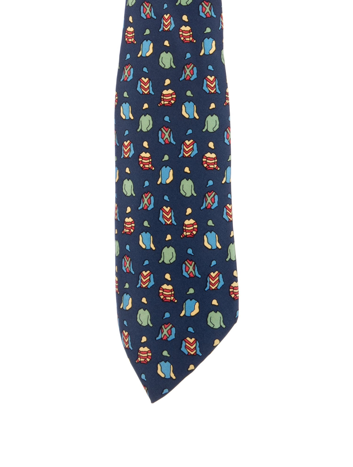 Hermès Silk Pattern Tie