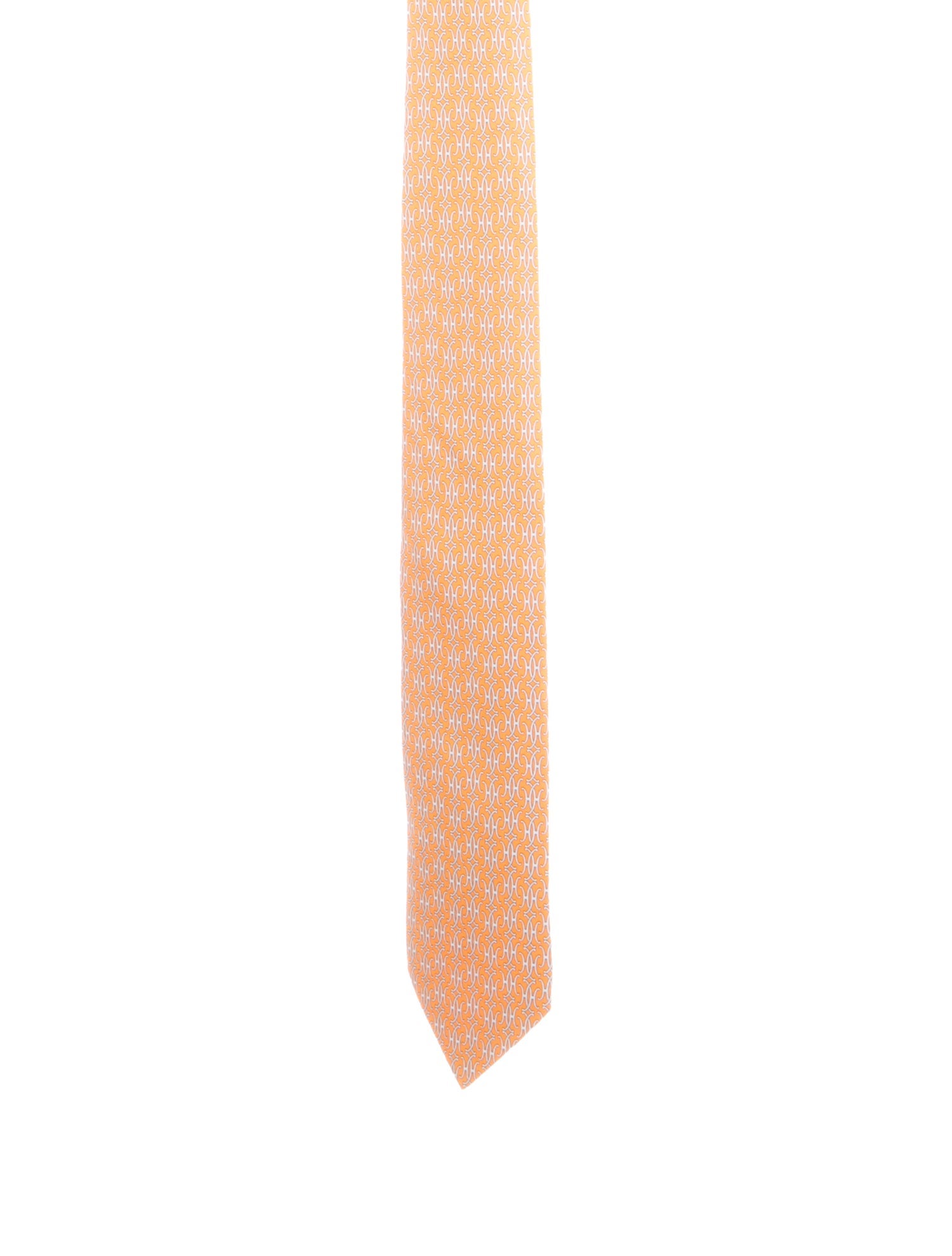 Hermès Silk Printed Tie