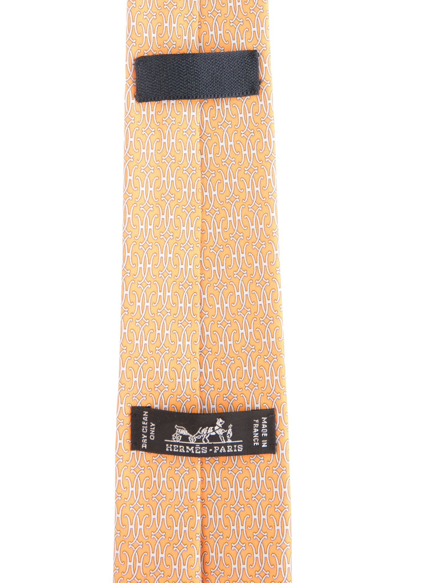 Hermès Silk Printed Tie