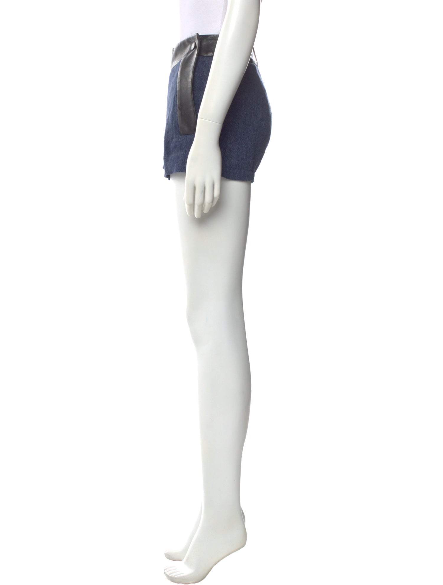 Hermès Linen Mini Shorts