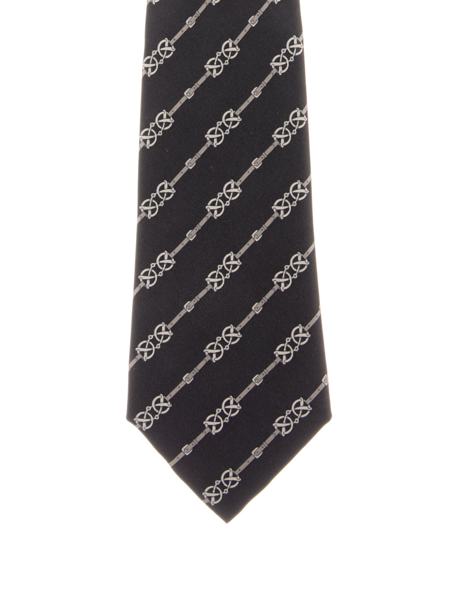Hermès Silk Patterned Tie