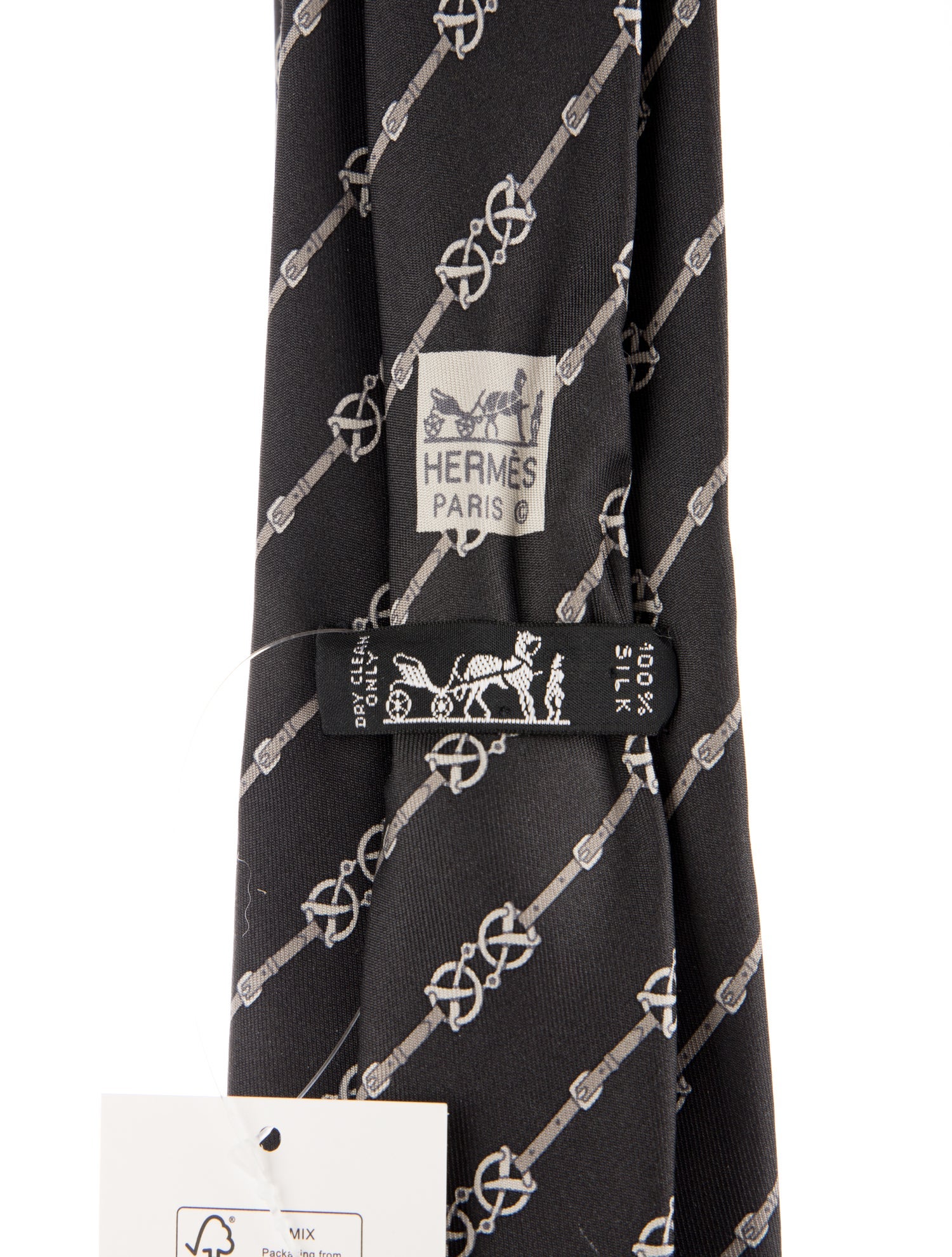 Hermès Silk Patterned Tie
