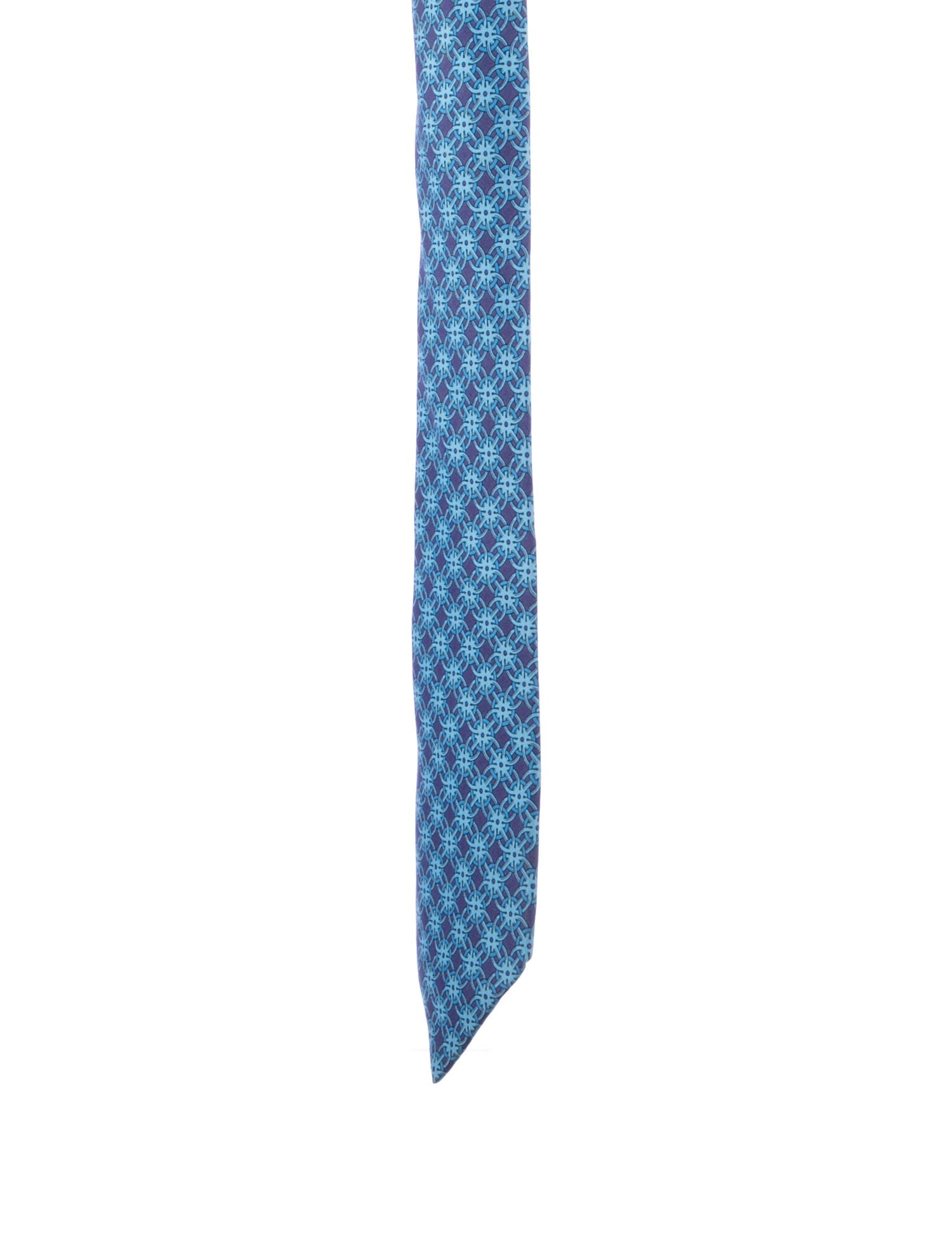 Hermès Silk Patterned Tie