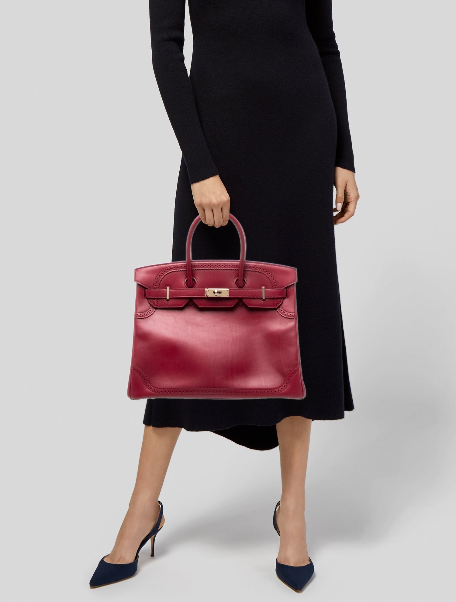 Hermès Tadelakt Ghillies Birkin 35