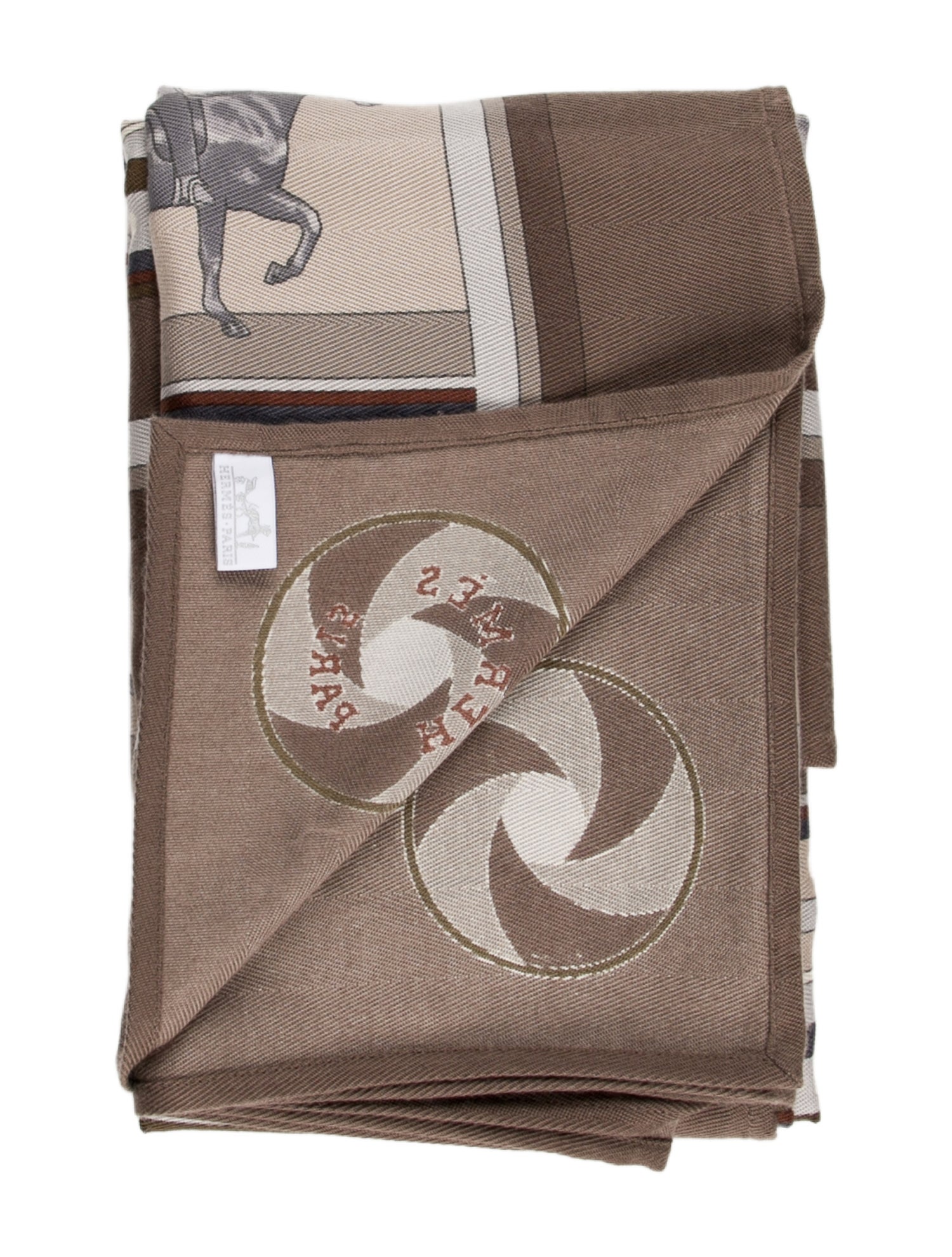Hermès Sequences Throw Blanket