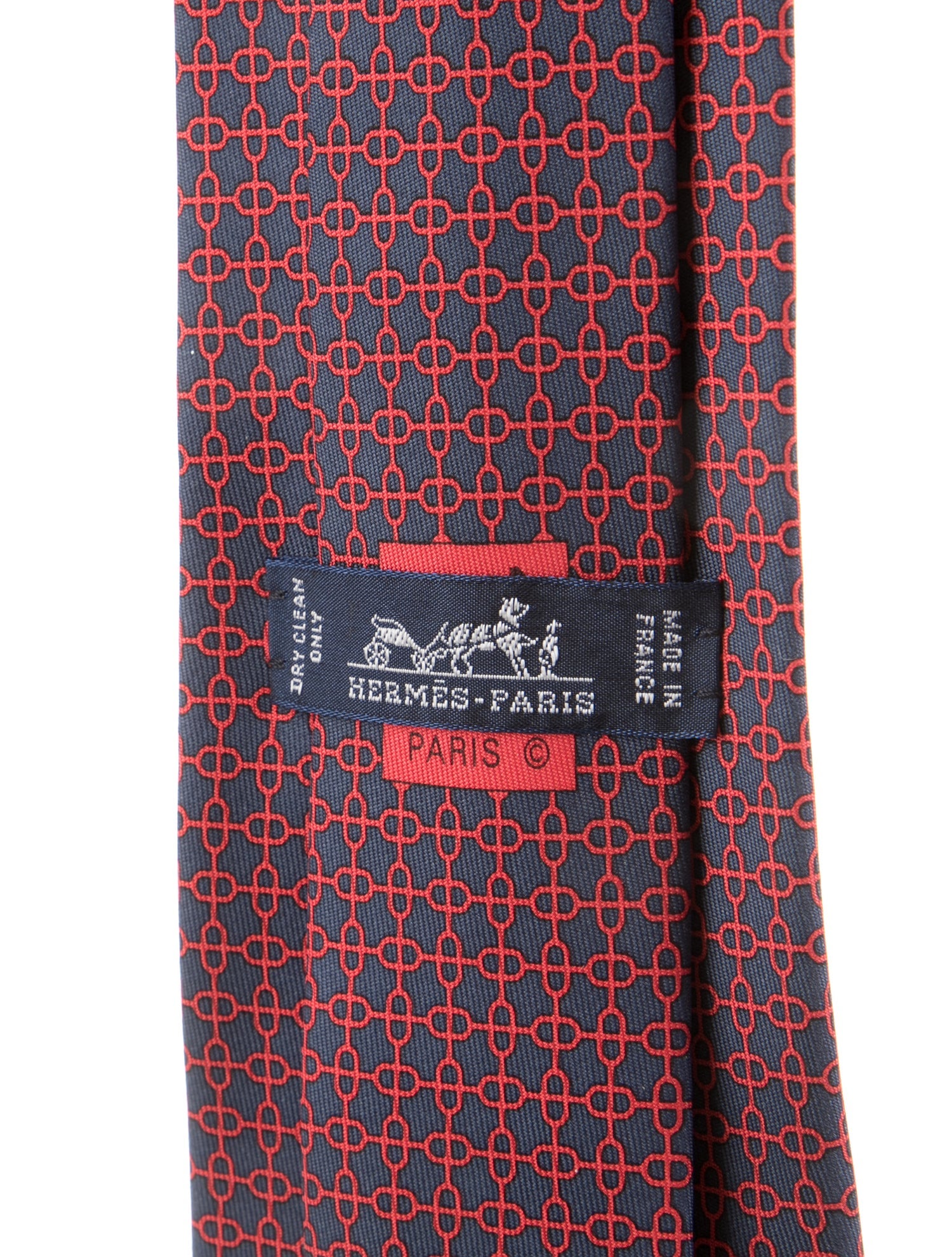 Hermès Printed Tie