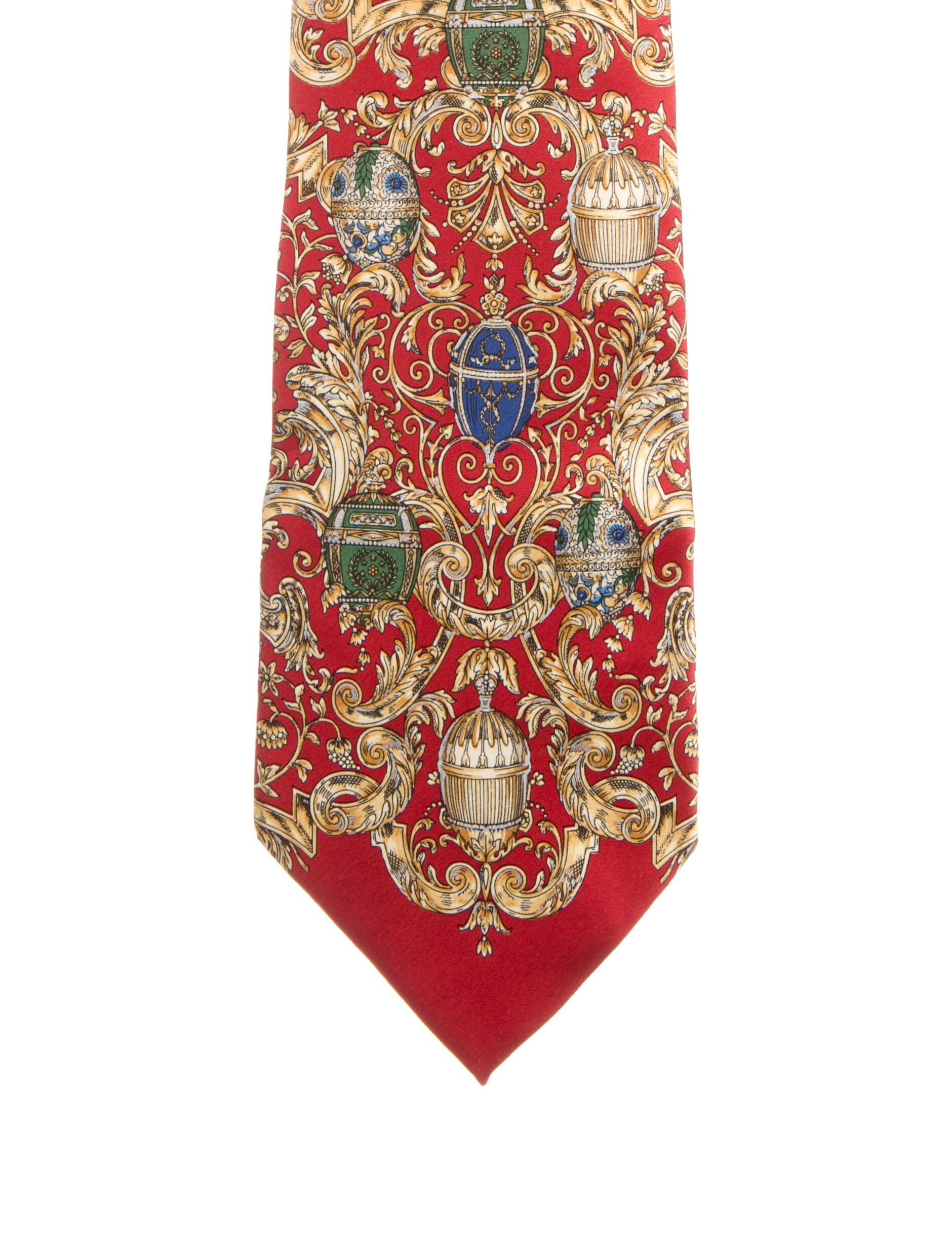 Hermès Pattern Print Tie
