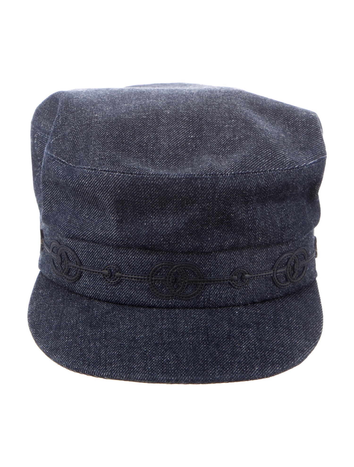 Hermès Denim Cabourg Cliquetis Newsboy Cap