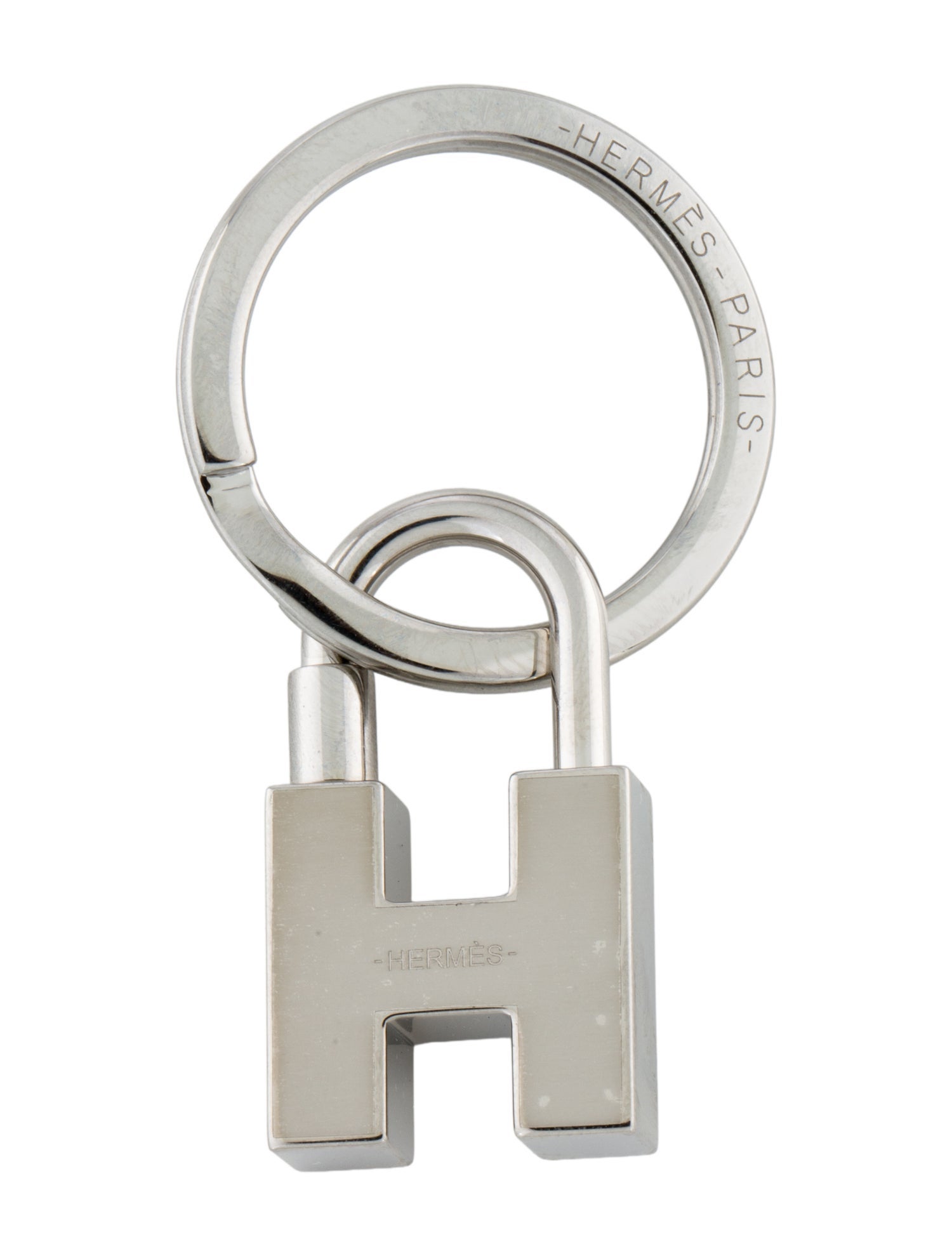 Hermès Cadenas Quizz Rainbow Key Ring