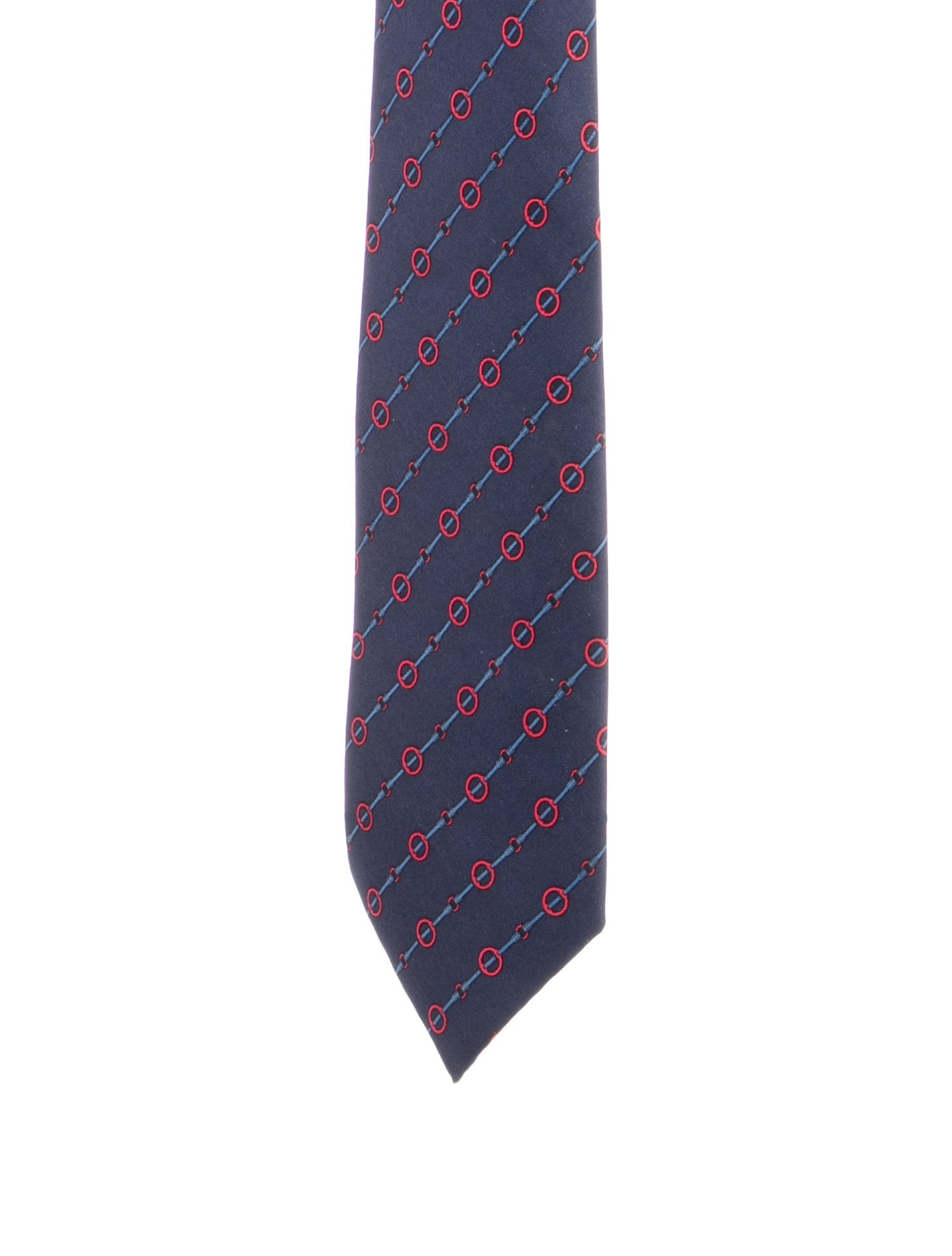 Hermès Pattern Print Tie