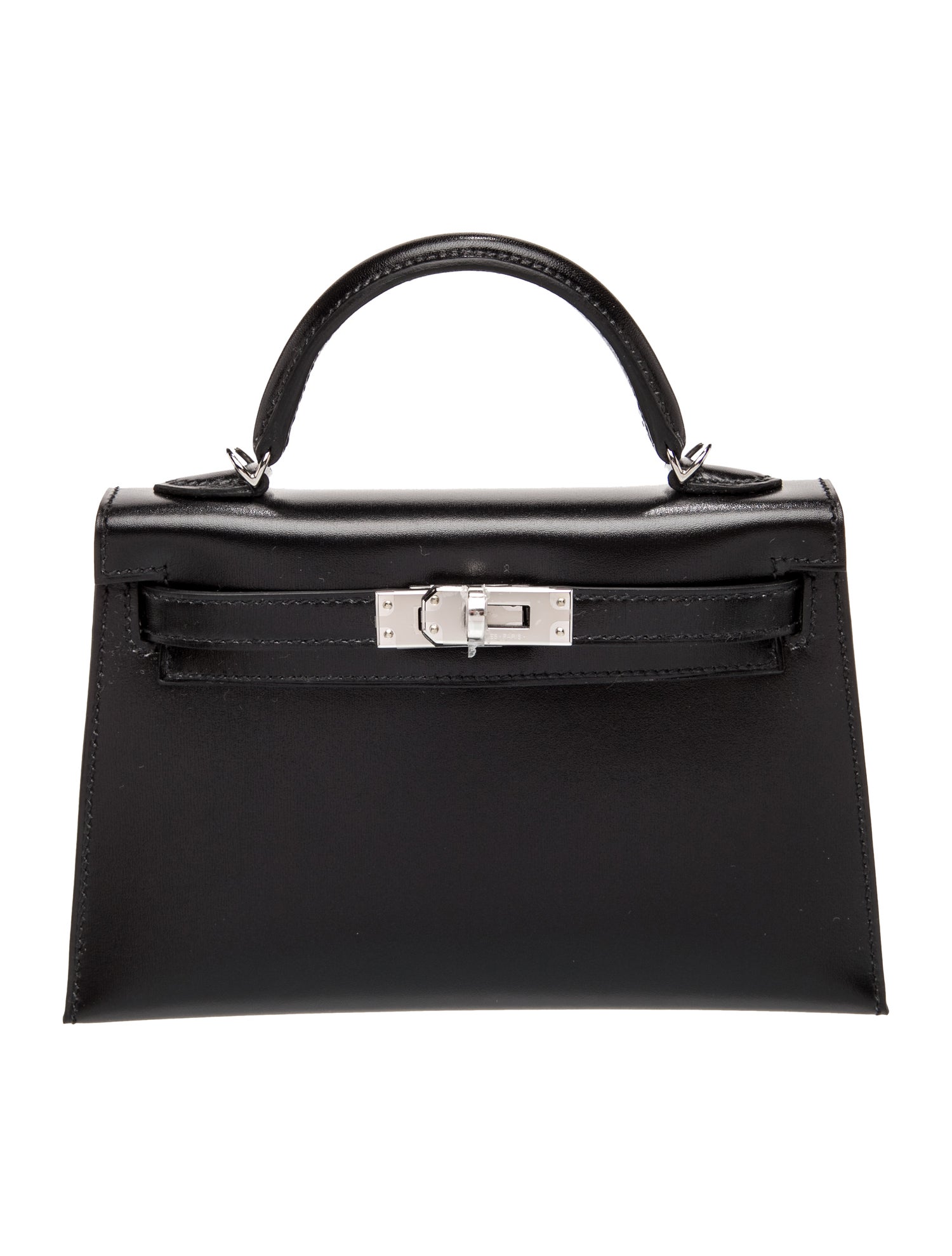 Hermès 2026 Box Mini Kelly Sellier 20 - Black Handle Bags