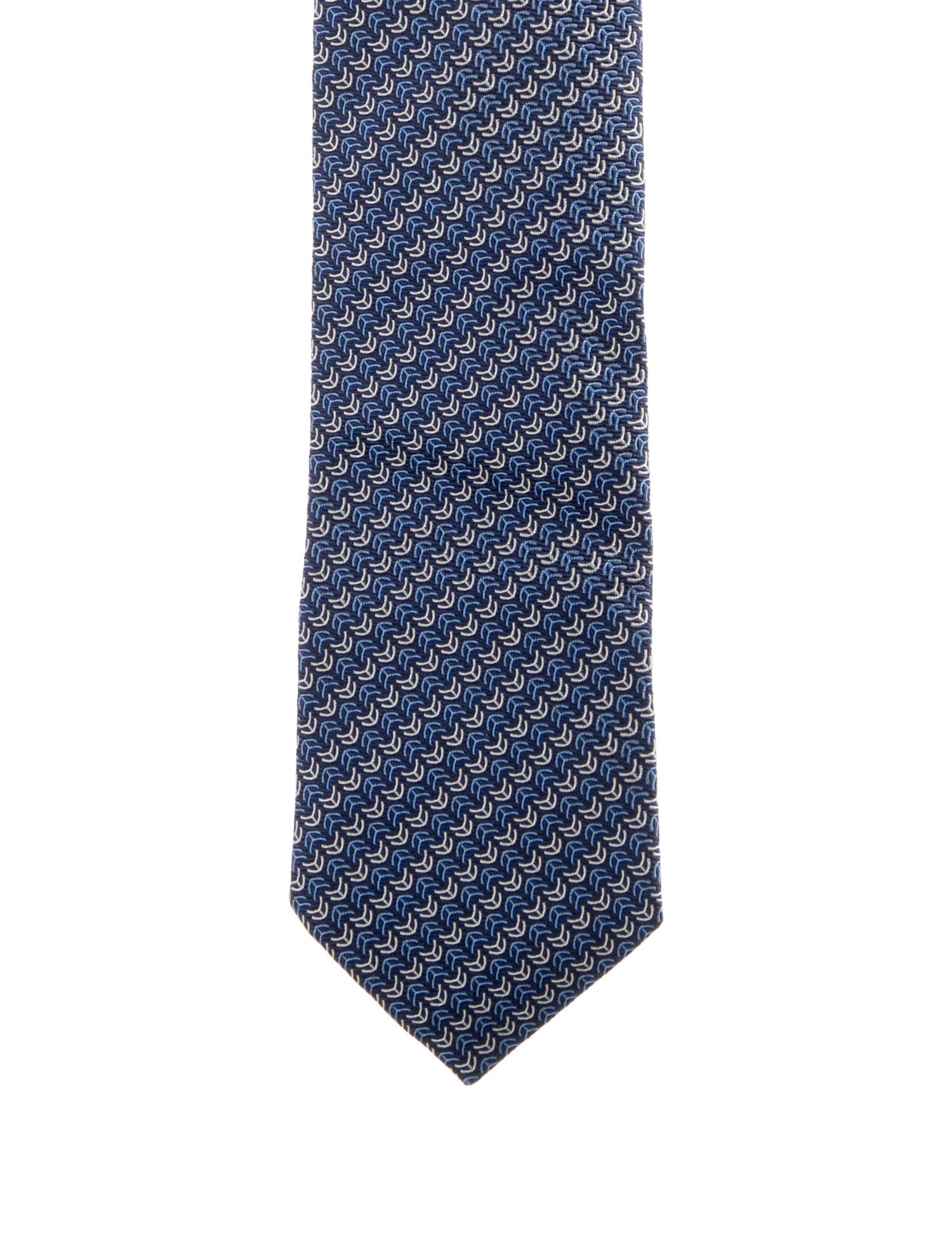 Hermès Pattern Print Tie