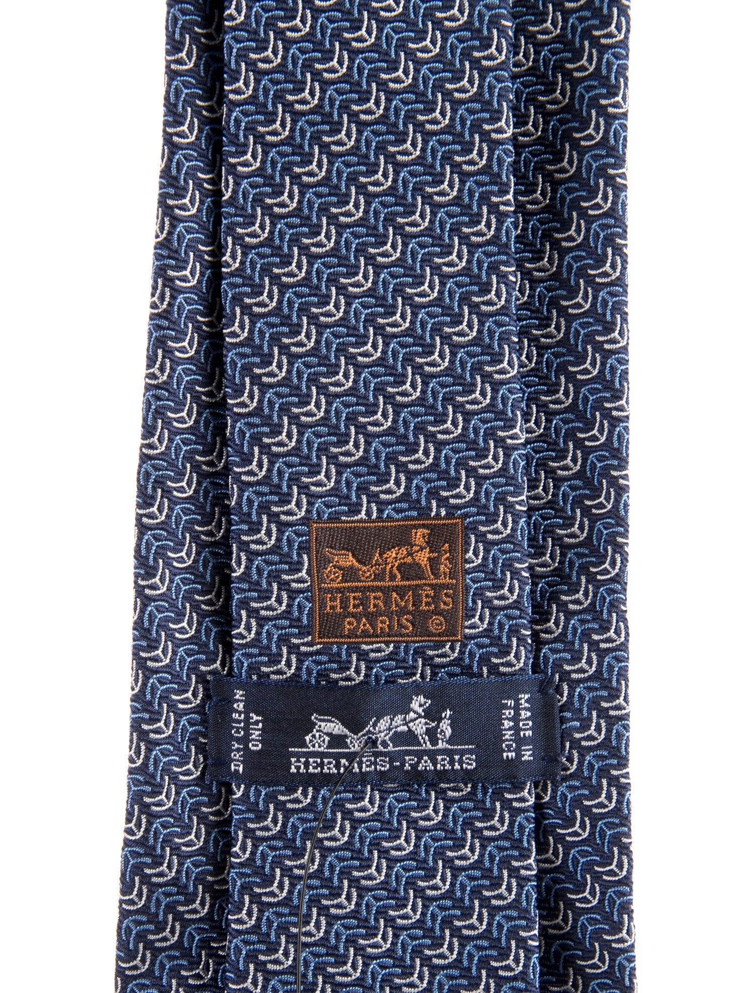 Hermès Pattern Print Tie