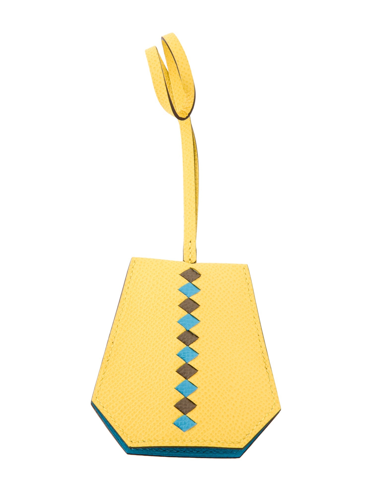 Hermès Clochette Cles Petit Tressage Bag Charm
