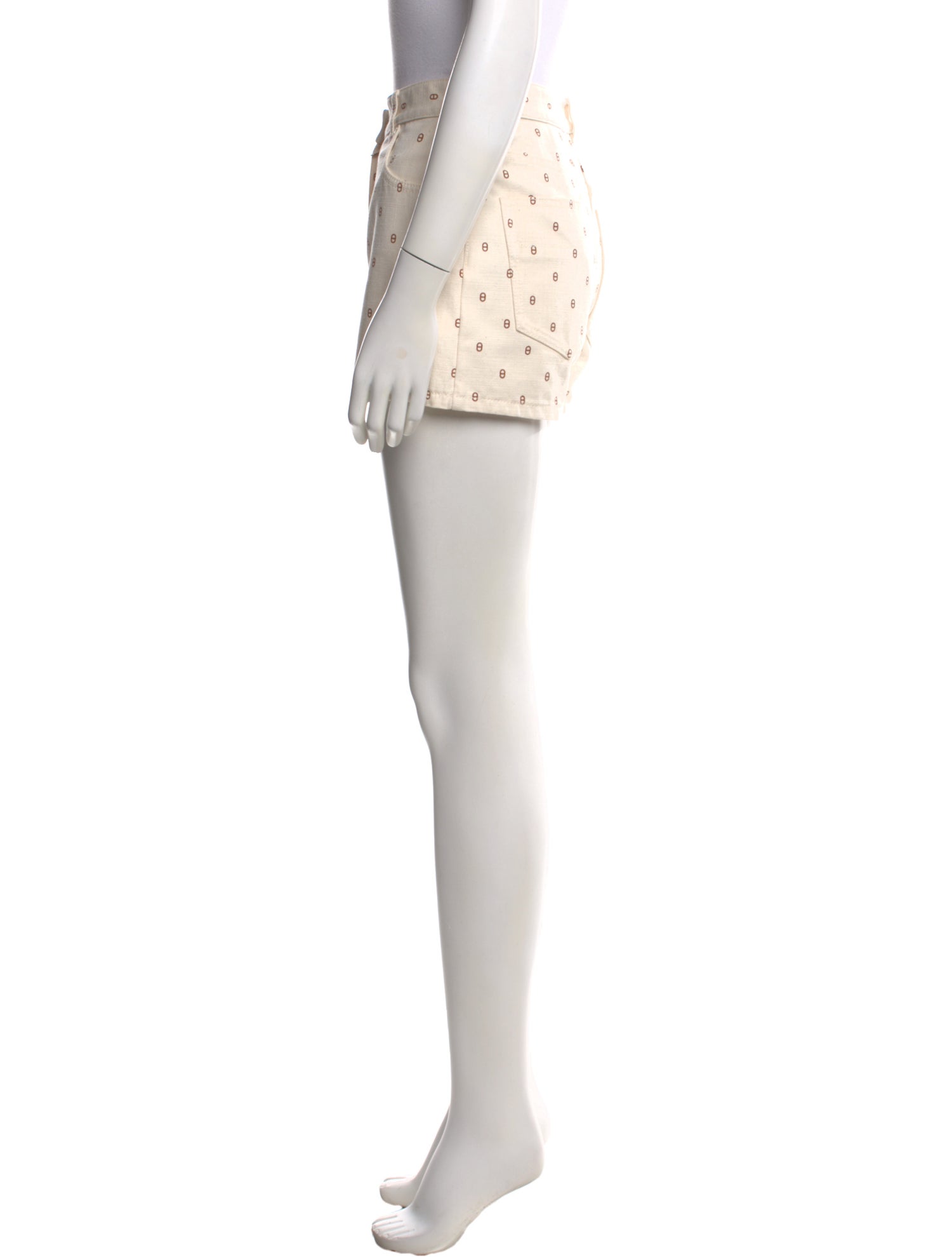 Hermès Printed Mini Shorts w/ Tags