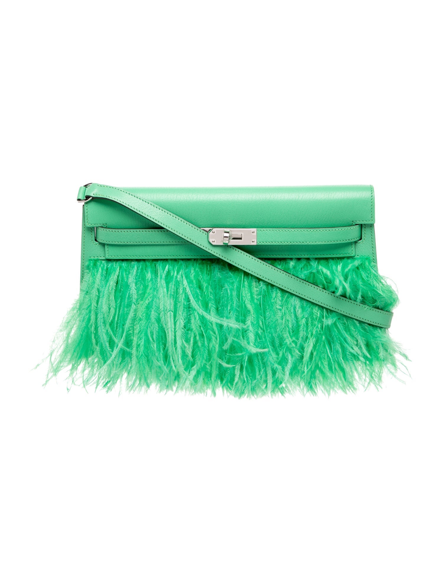 Hermès Chevre Chamkila Foile Kelly Elan