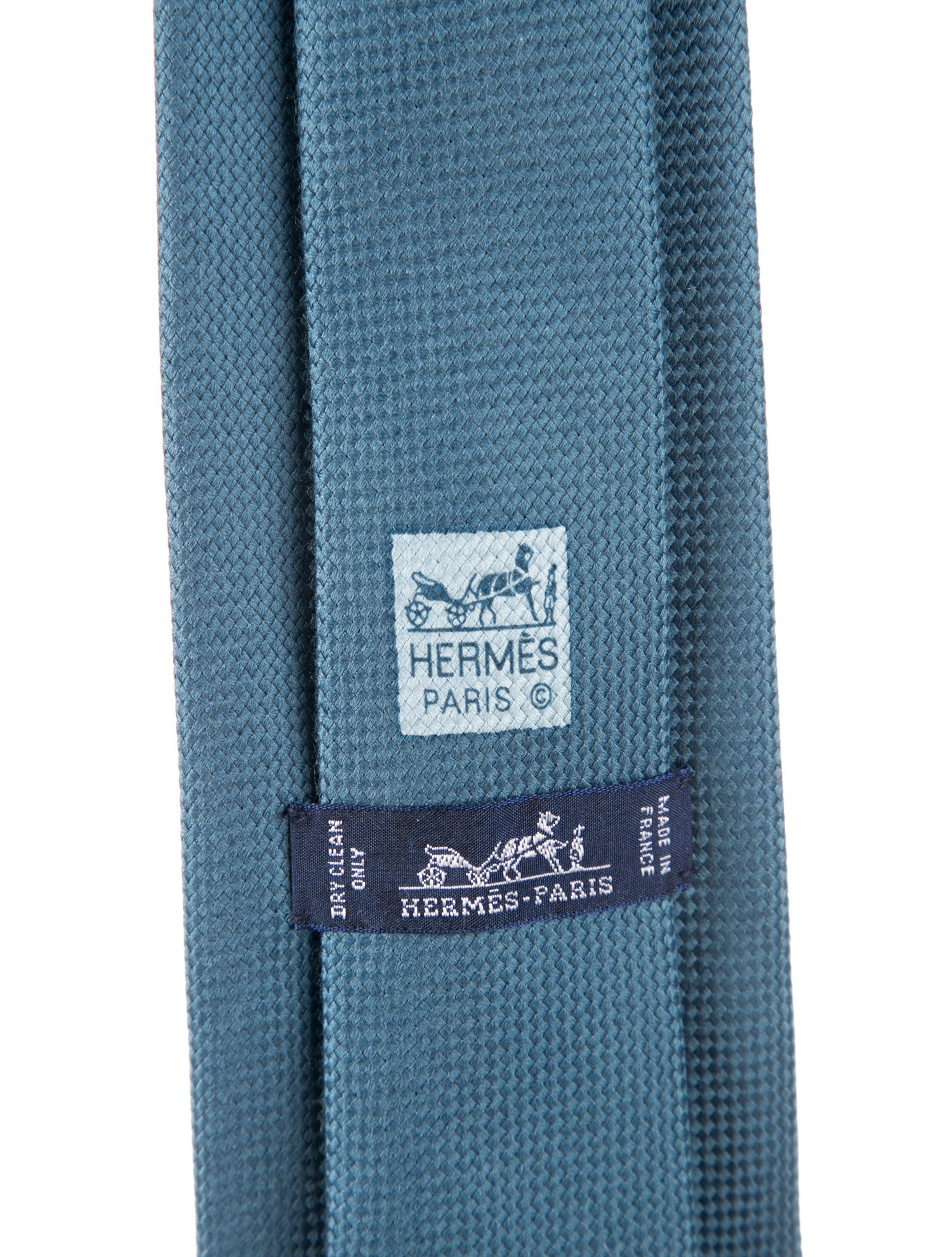 Hermès Hermès Pattern Print Silk Tie