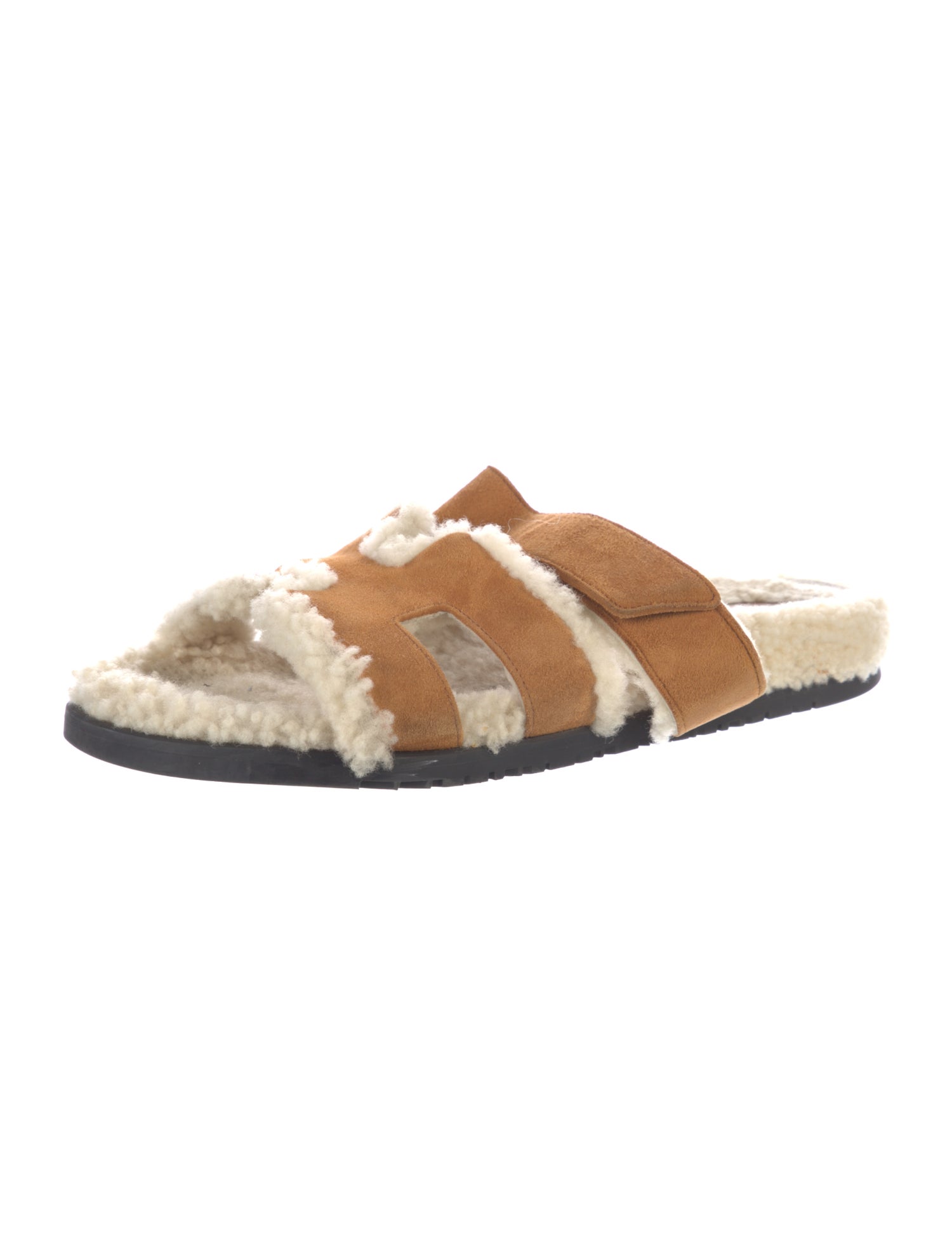 Hermès Chypre Suede Sandals