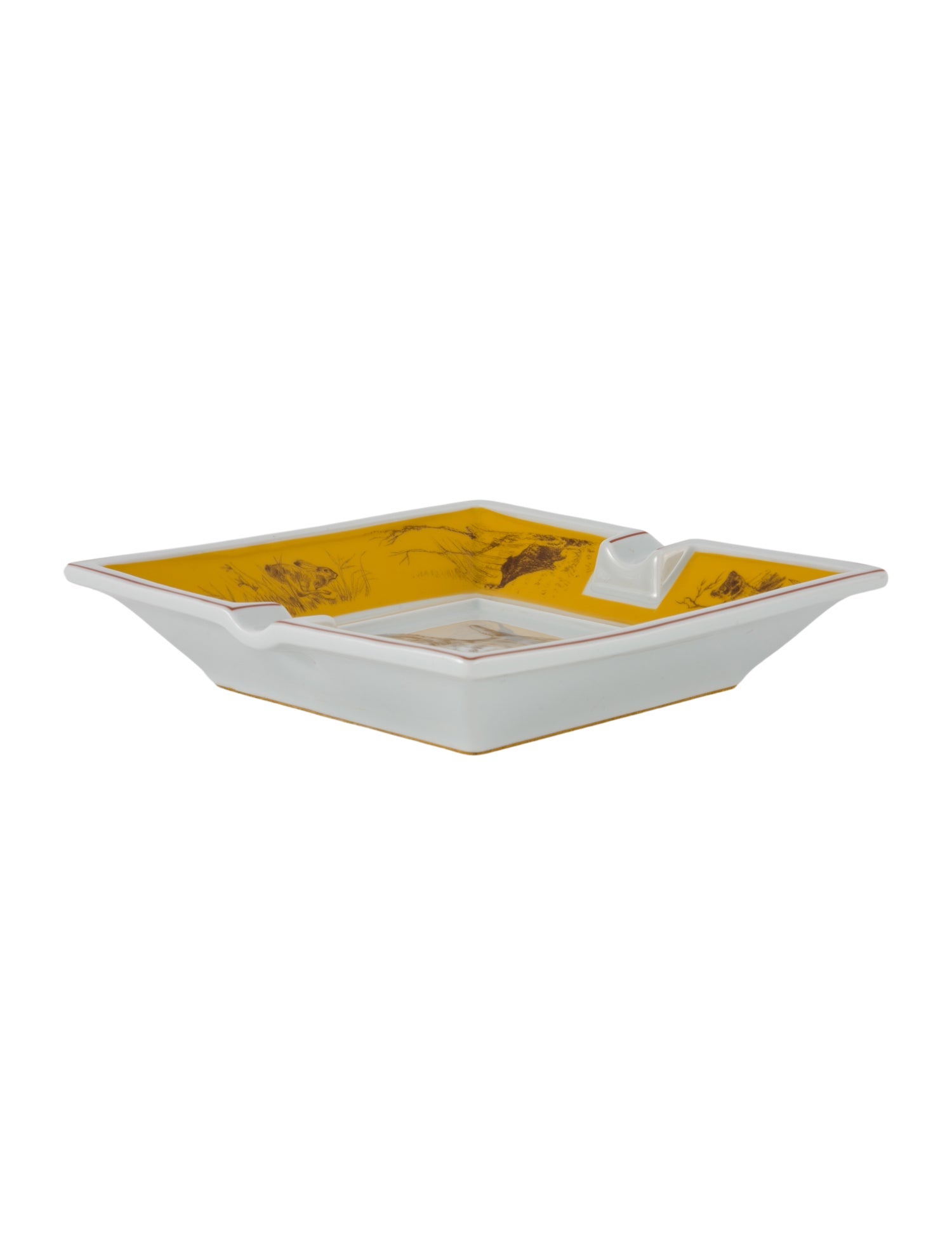 Hermès West Highland White Terrier Ashtray