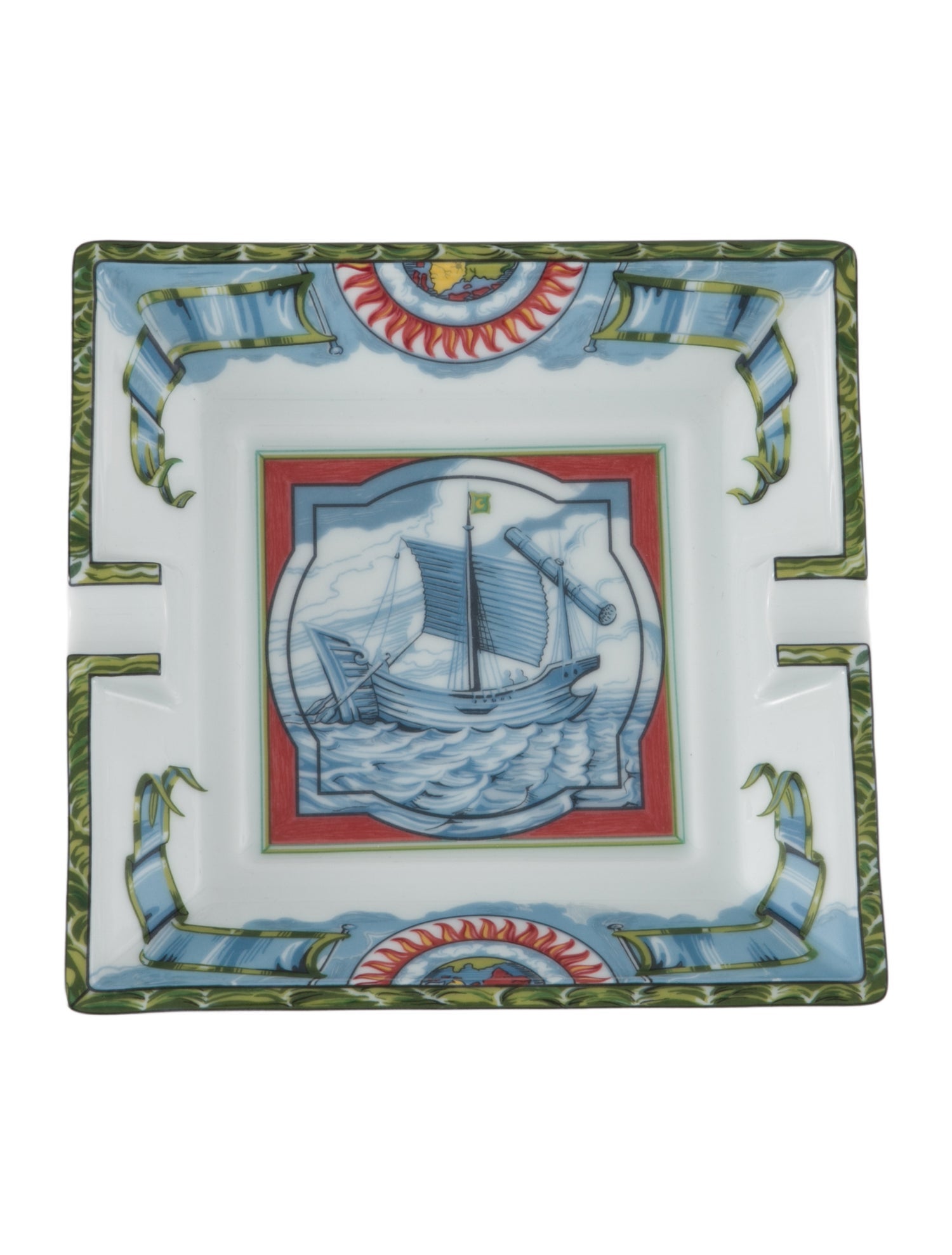 Hermès Patchwork Alizes Ashtray