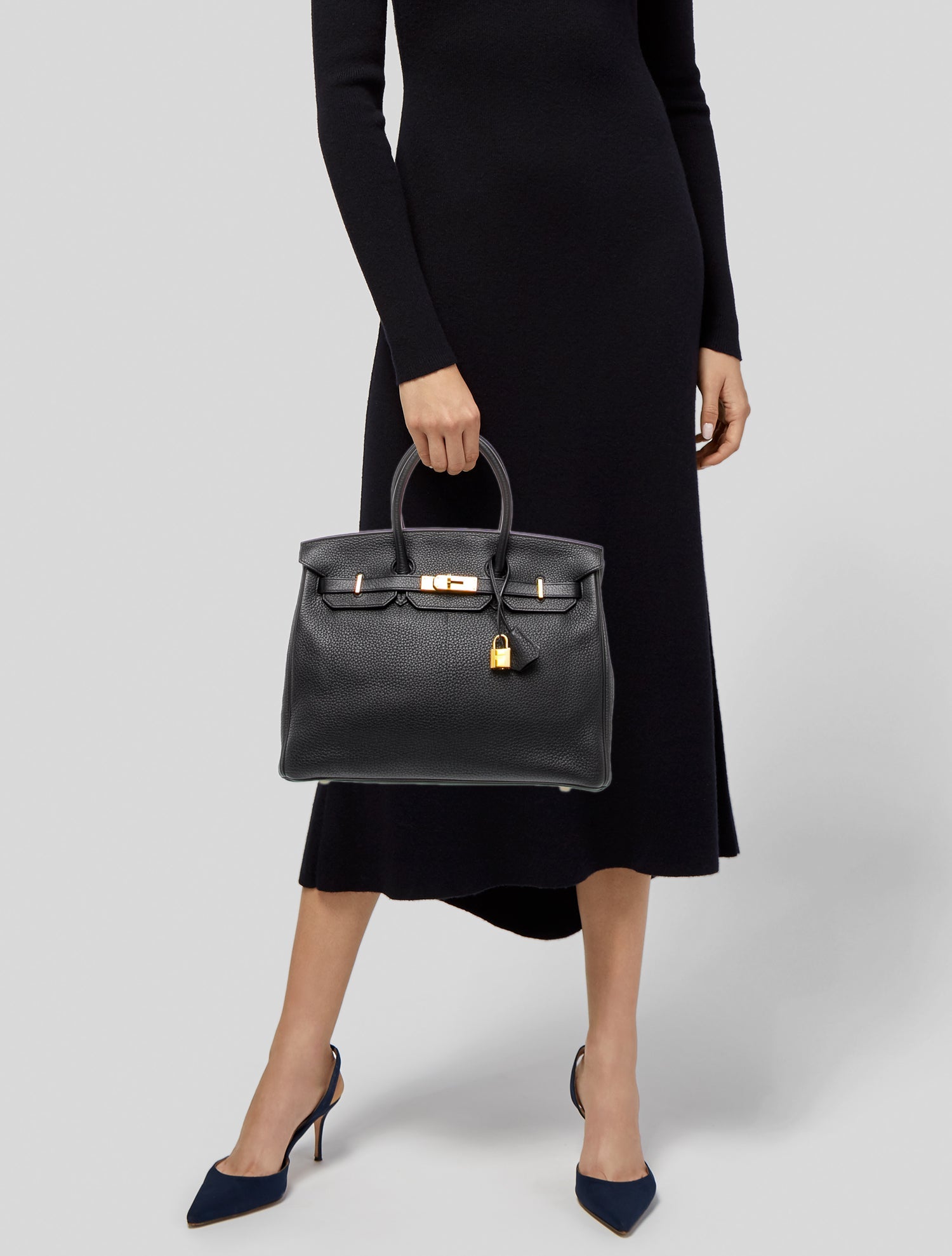 Hermès Clemence Birkin 35