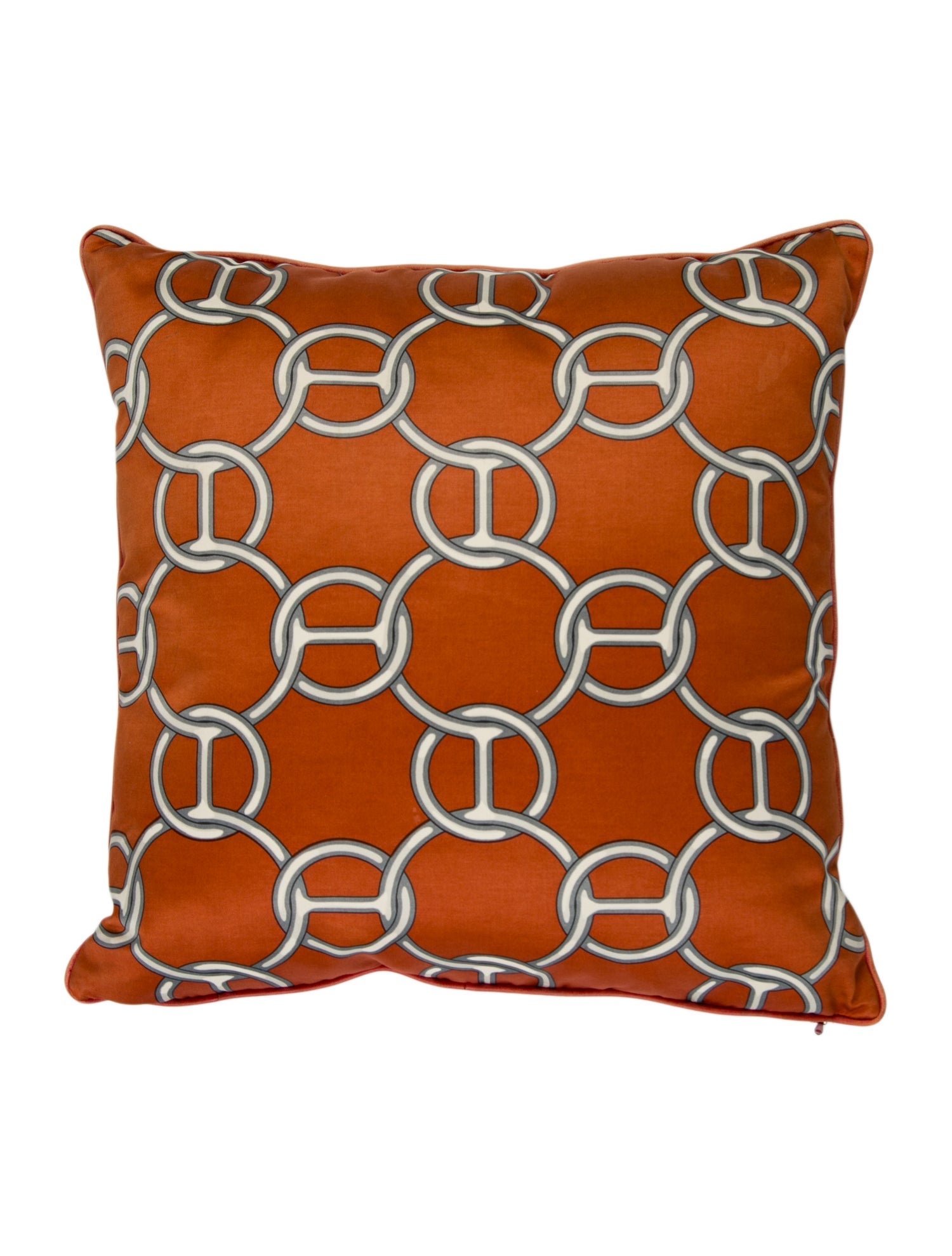 Hermès Fil d'Argent Throw Pillow