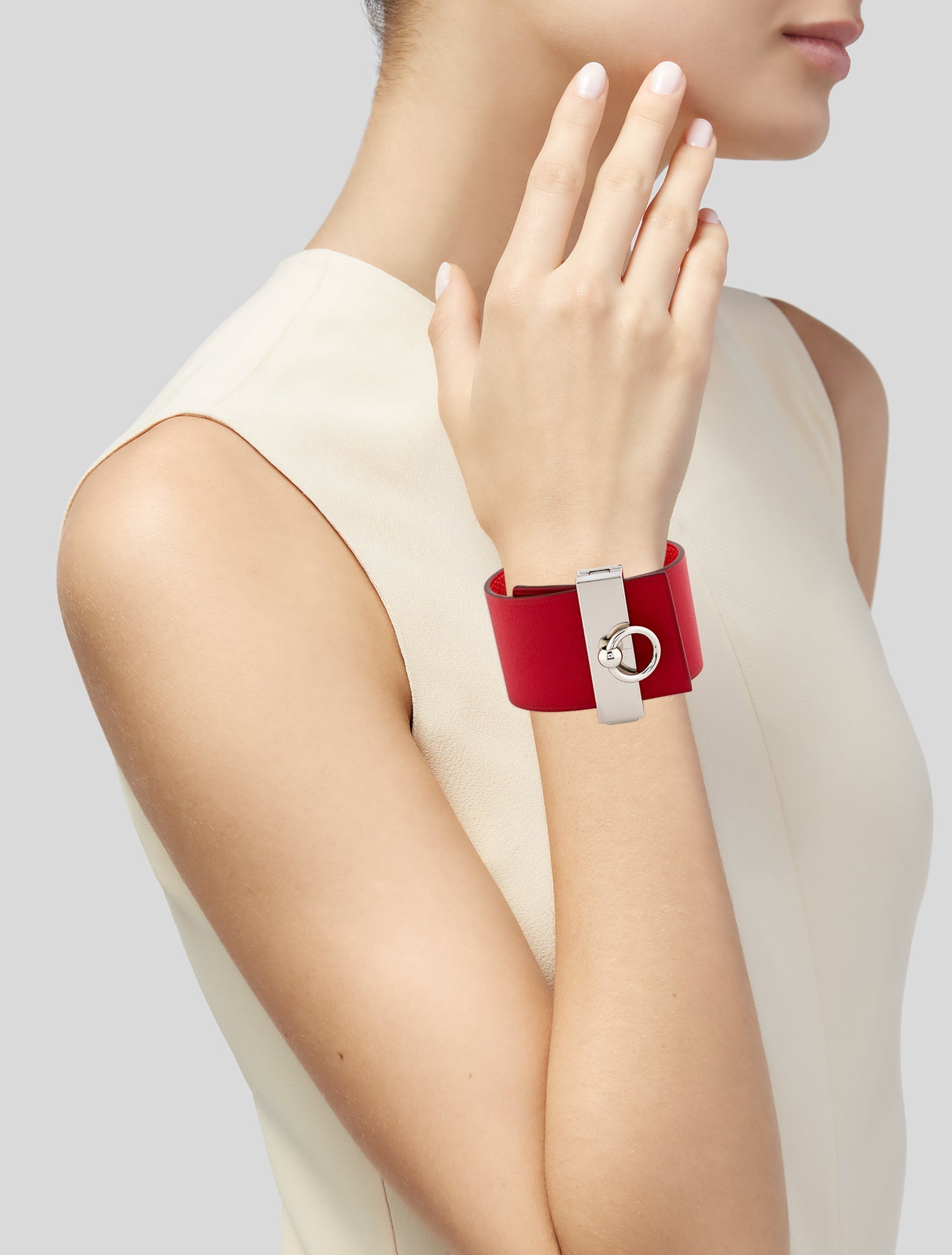Hermès Leather Illusion Reversible Wrap Bracelet