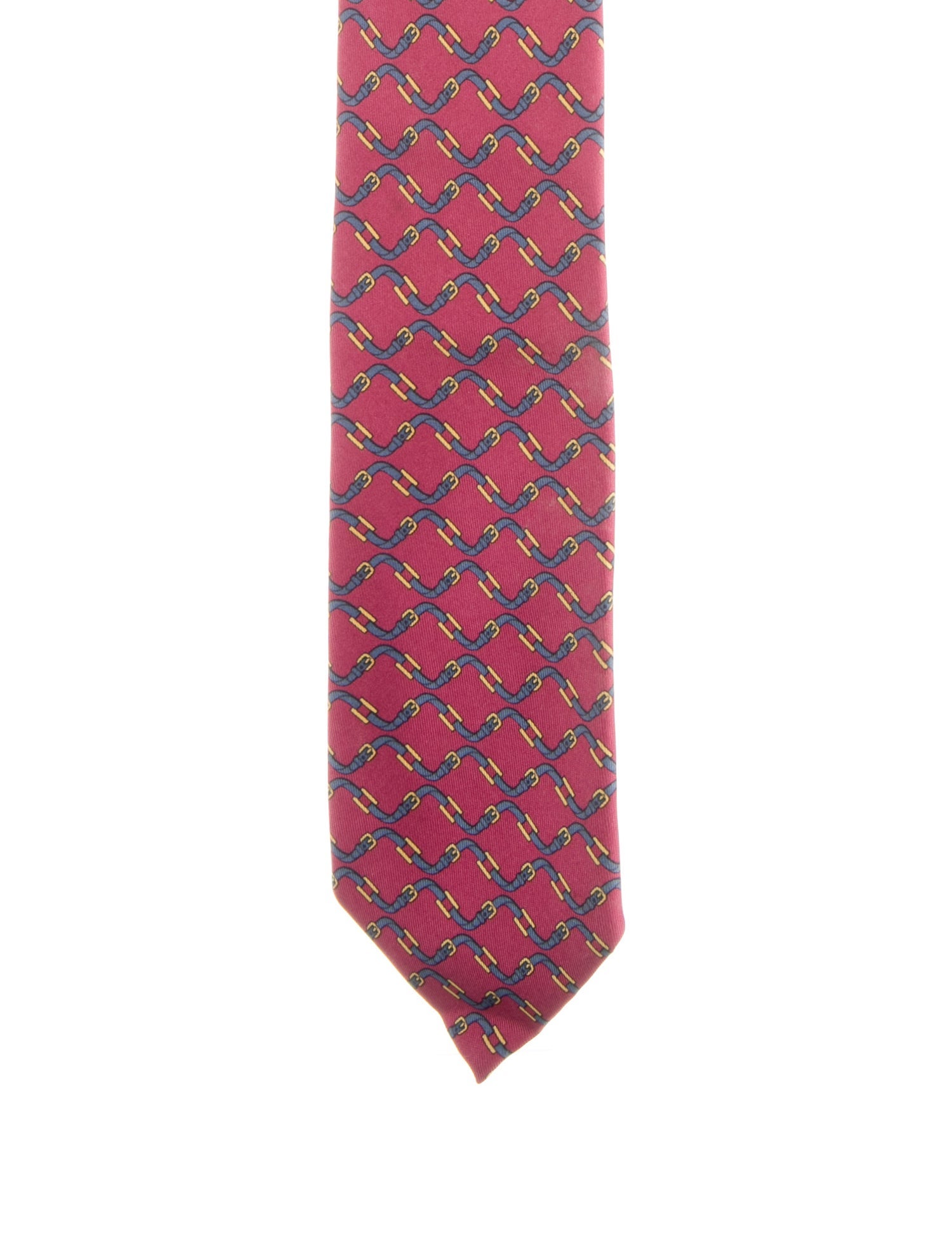 Hermès Silk Pattern Tie