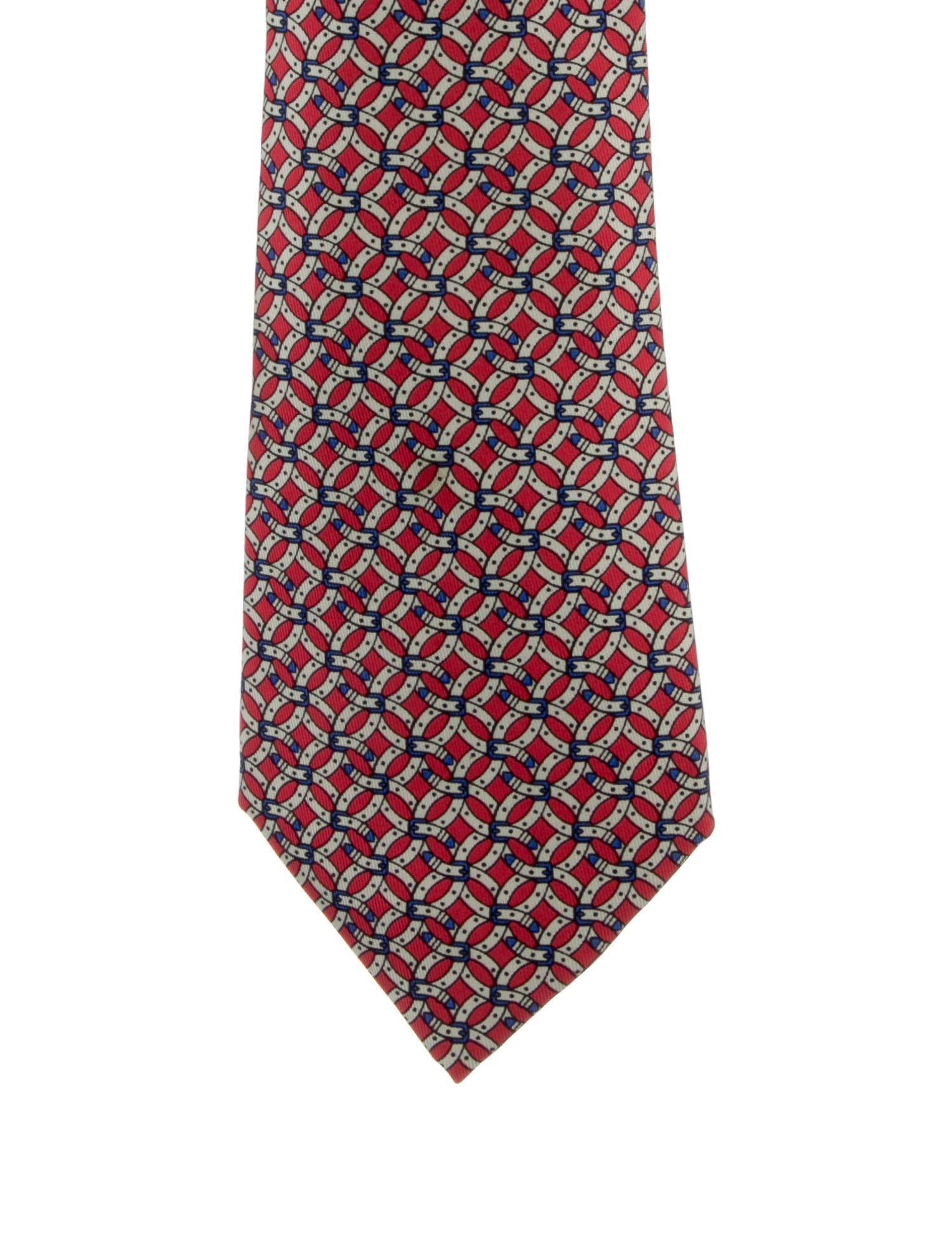 Hermès Silk Patterned Tie