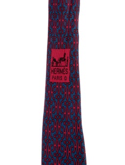 Silk Patterned Tie