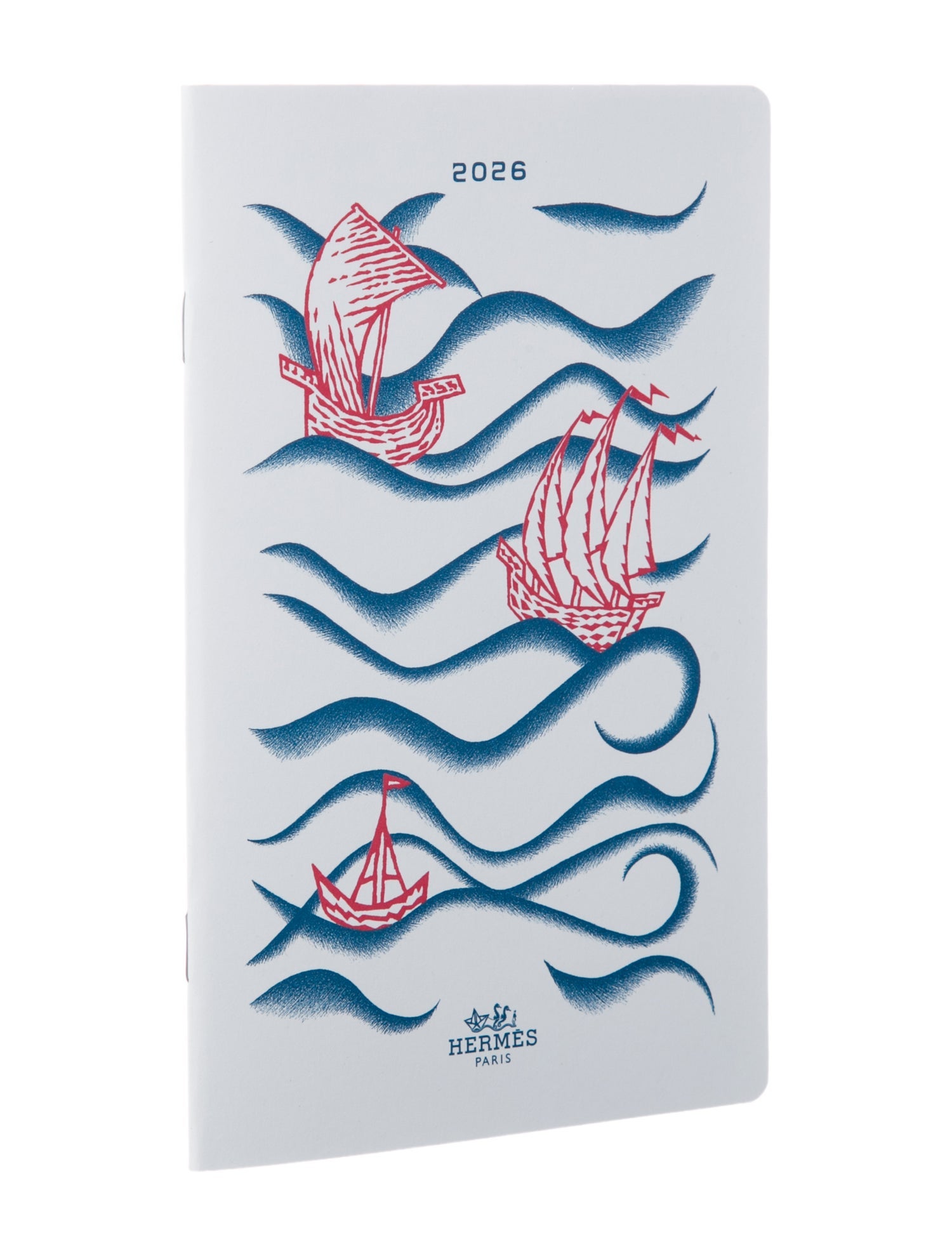 Hermès 2026 Globe-Trotter Lined Notebook Insert