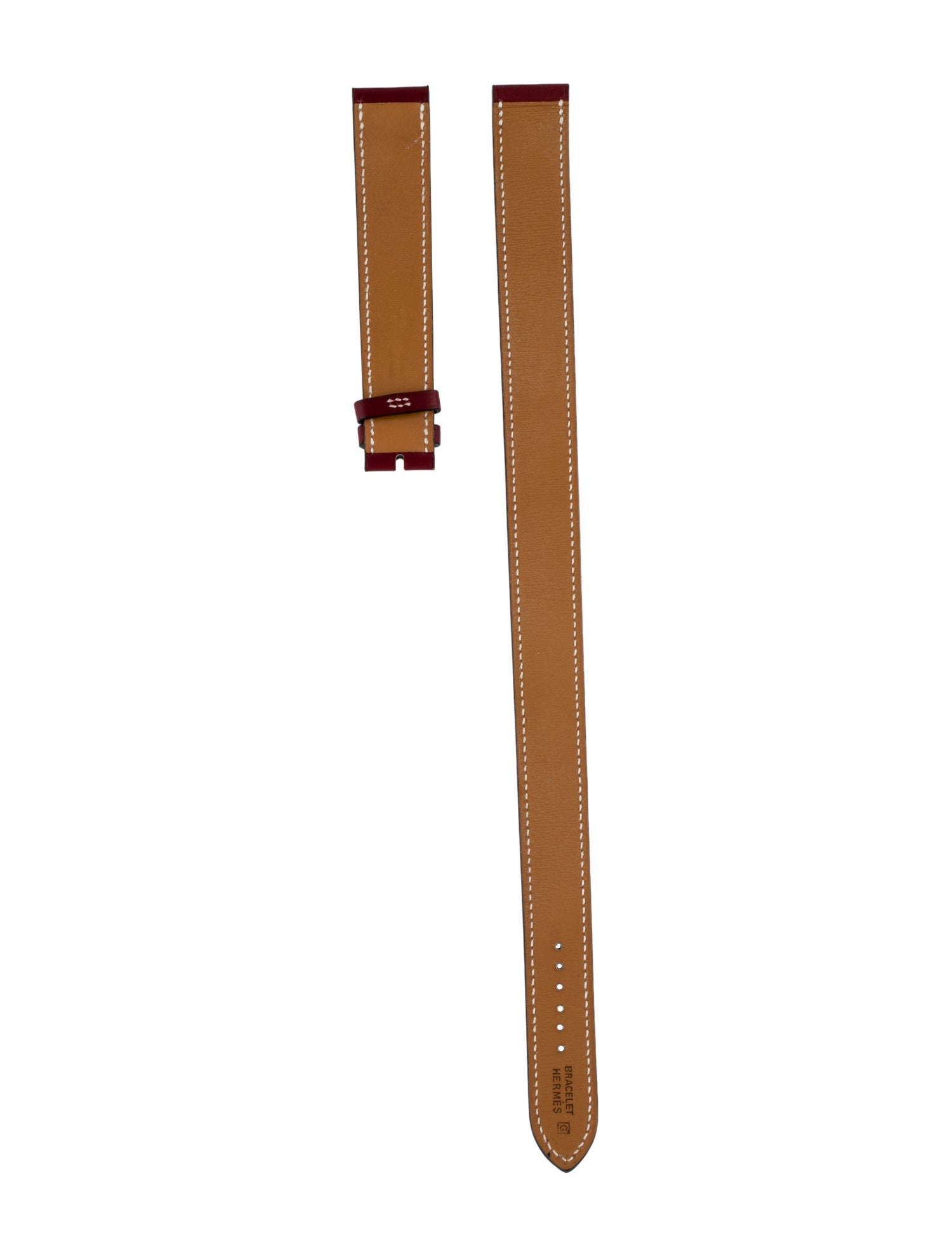 Hermès 19mm watch strap.