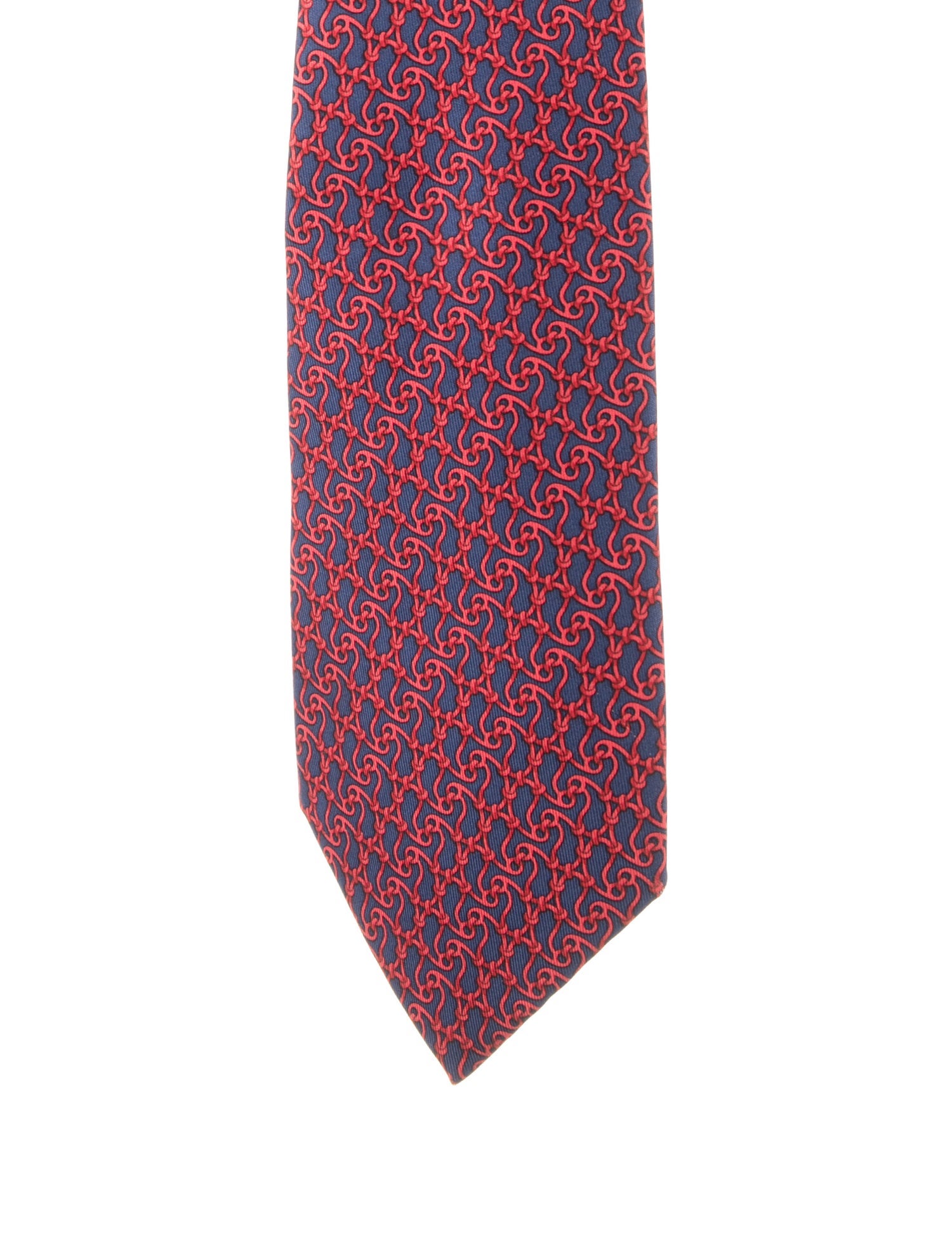Hermès Silk Pattern Tie
