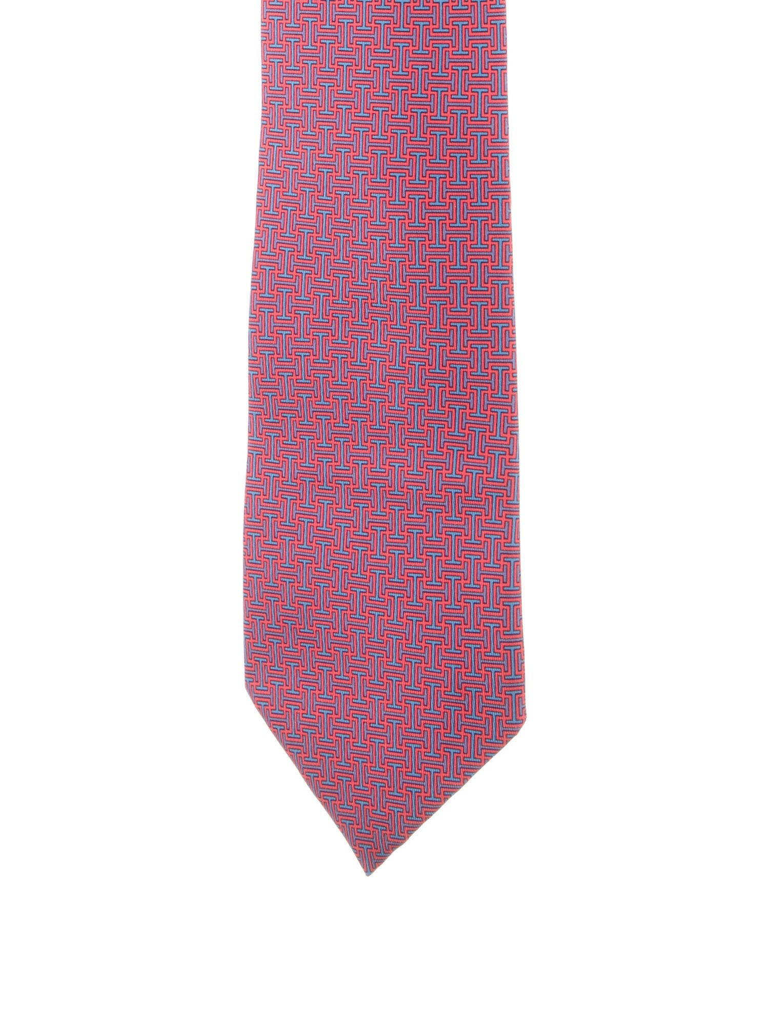 Hermès Silk Pattern Tie