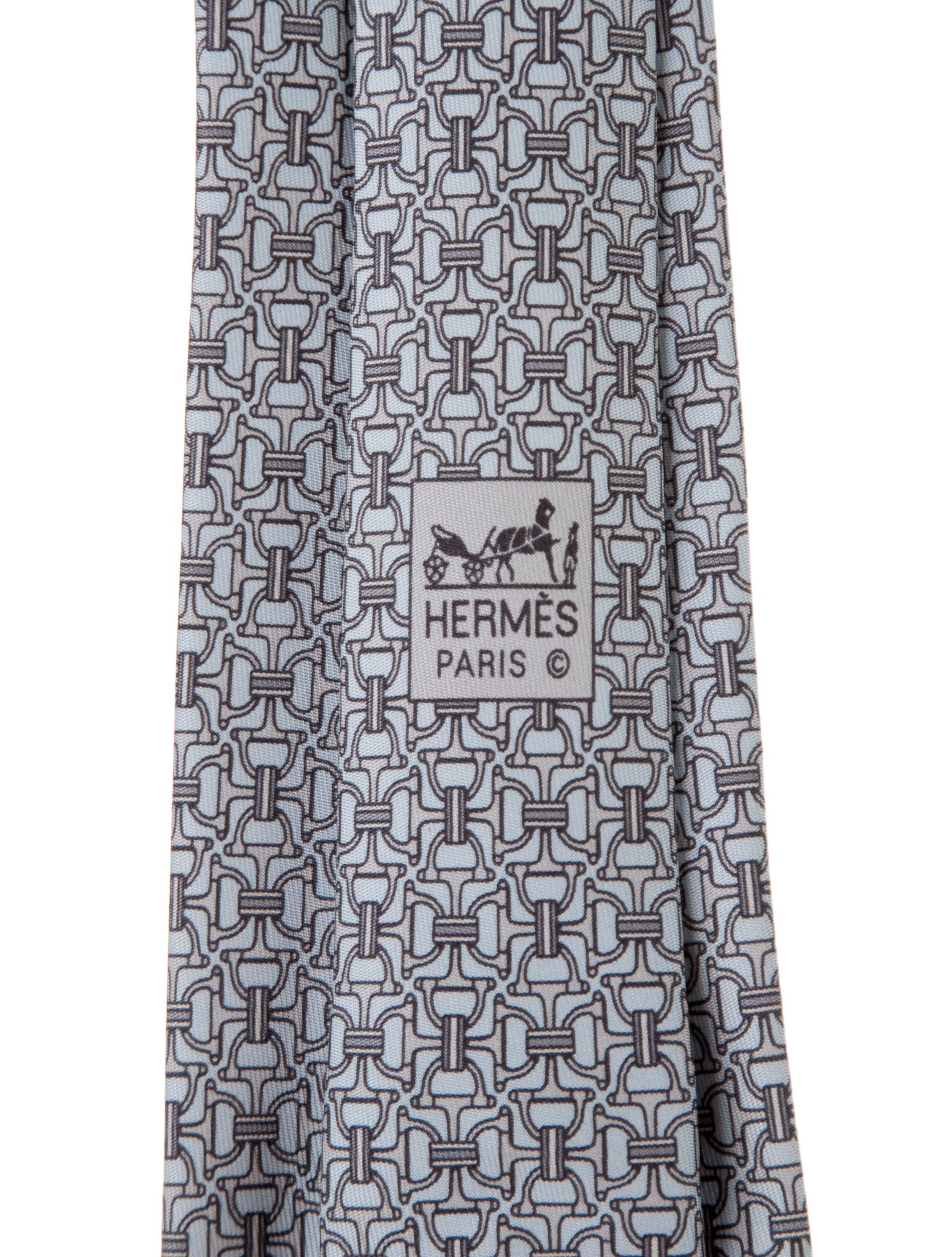 Hermès Silk Pattern Tie