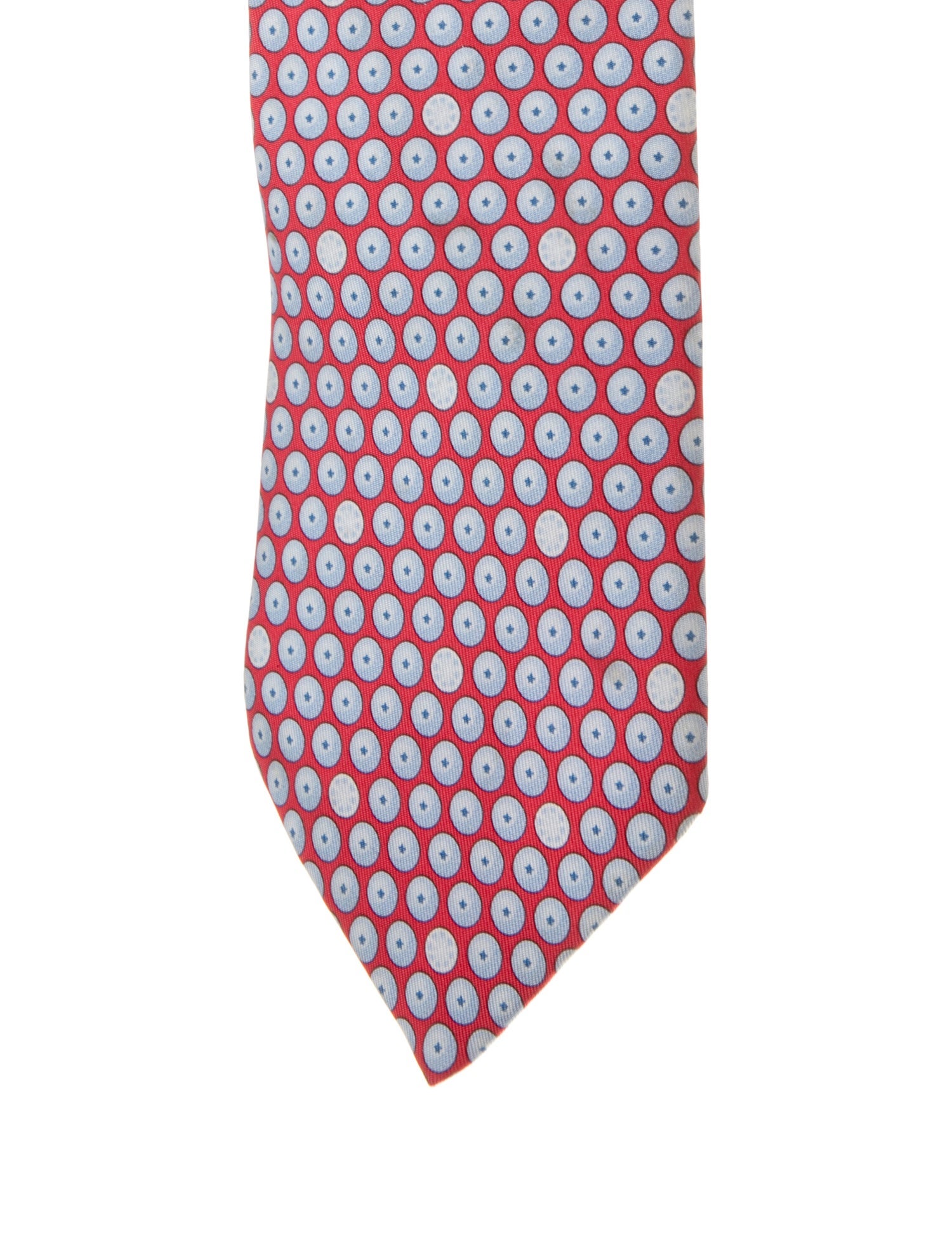 Hermès Silk Pattern Tie
