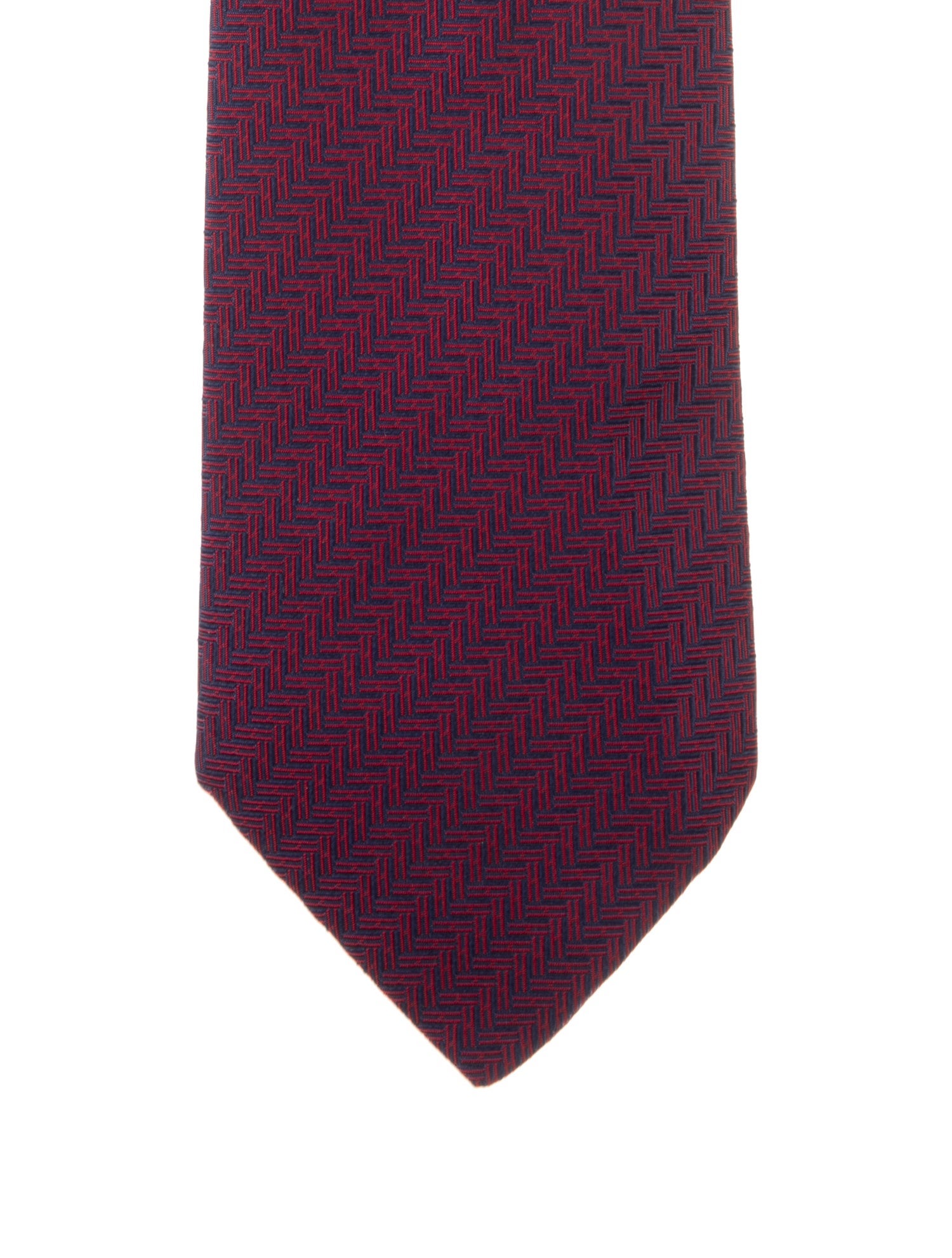 Hermès Silk Pattern Tie