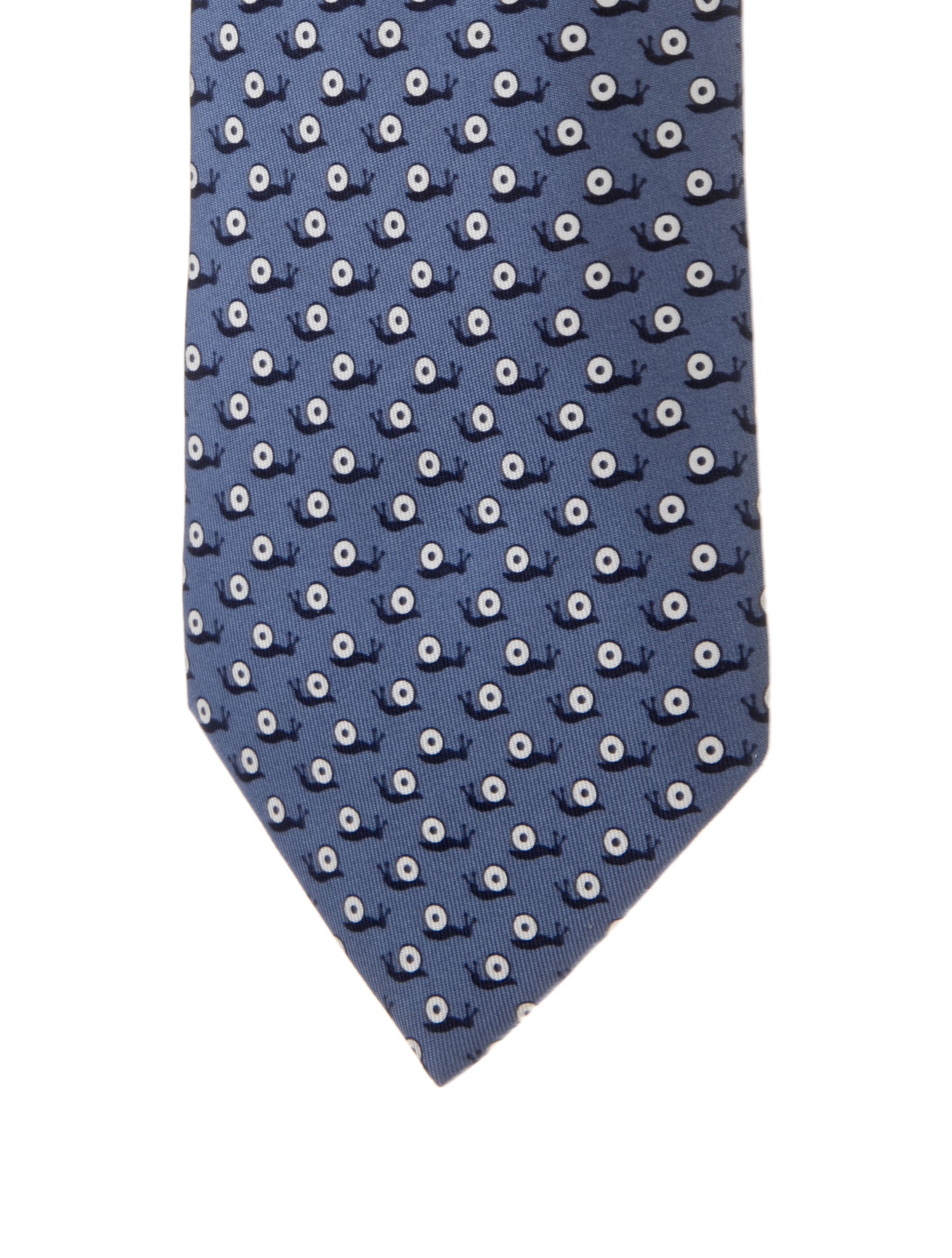 Hermès Silk Pattern Tie