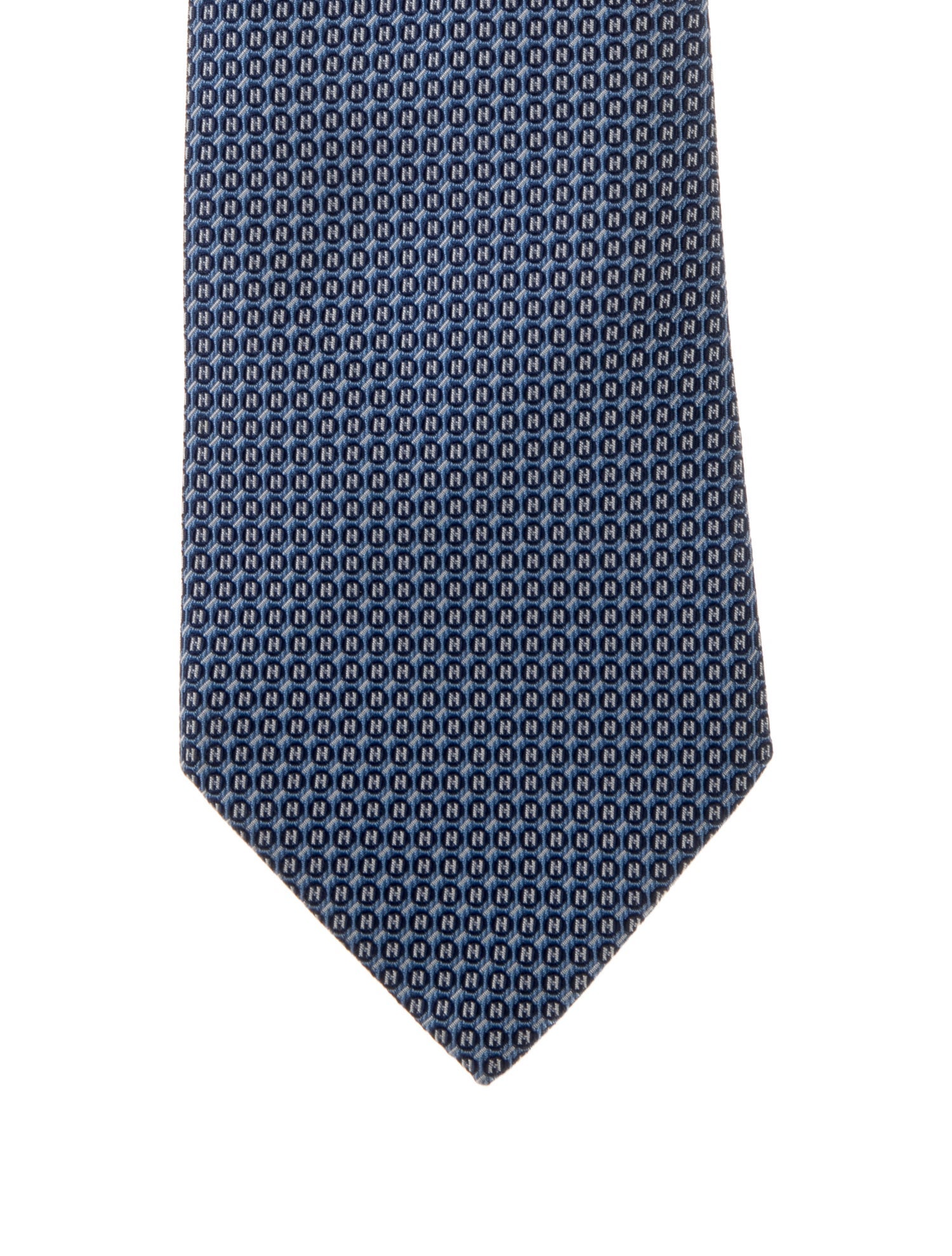 Hermès Silk Pattern Tie