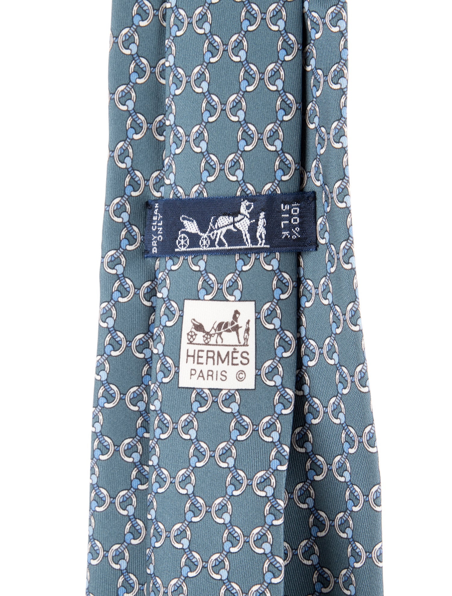 Hermès Silk Pattern Tie