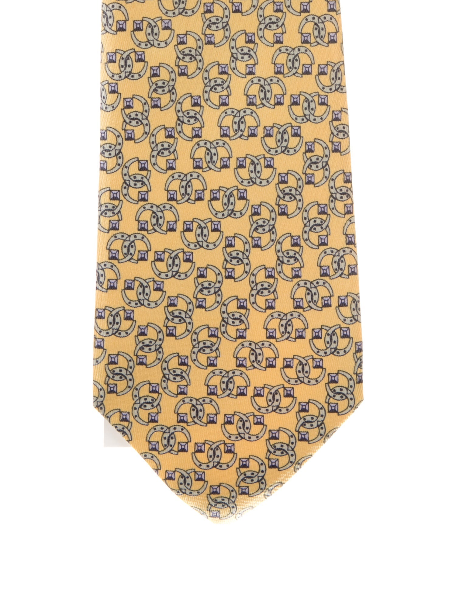 Hermès Silk Printed Tie